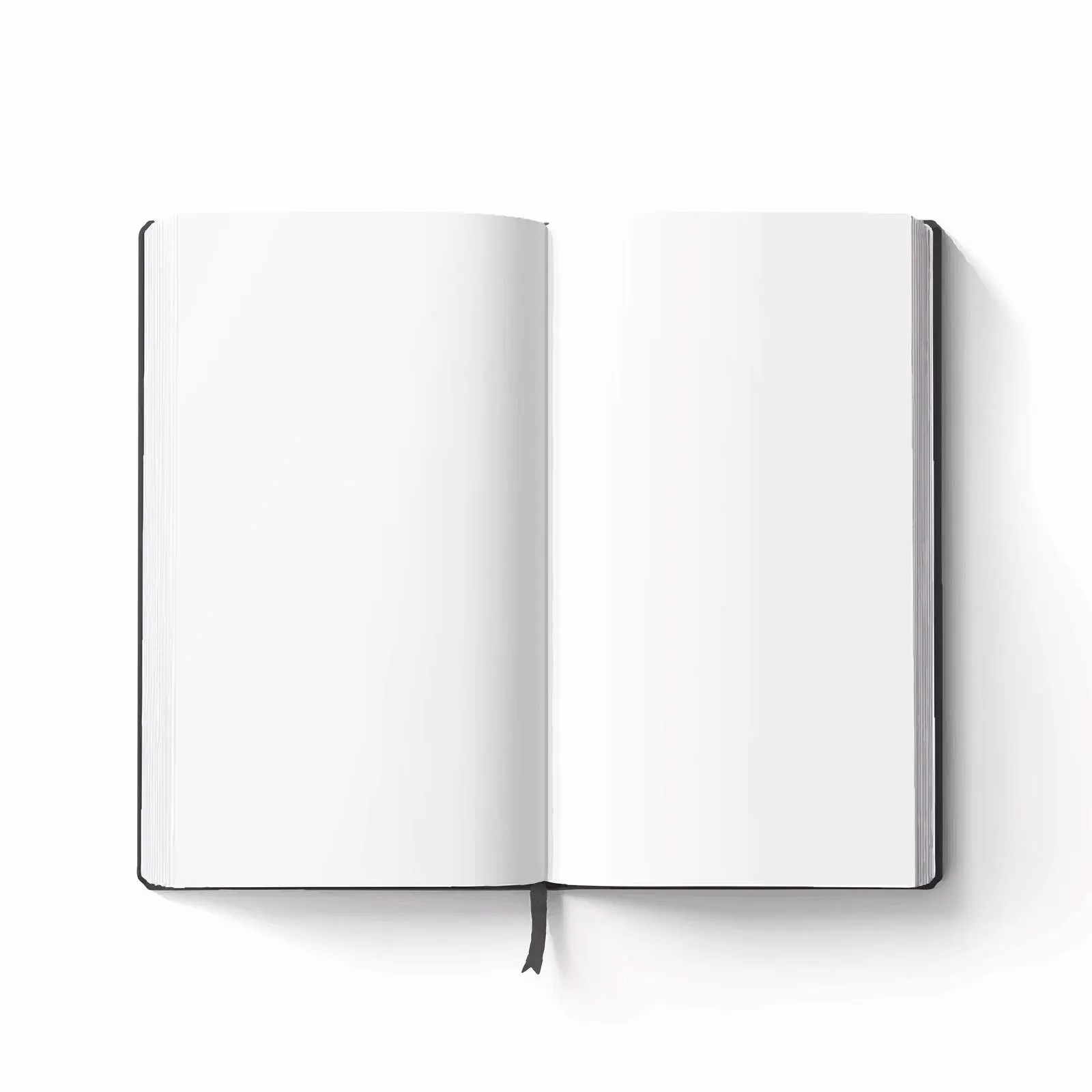 White Book Vector Illustration on White Background — free download from Dotvec