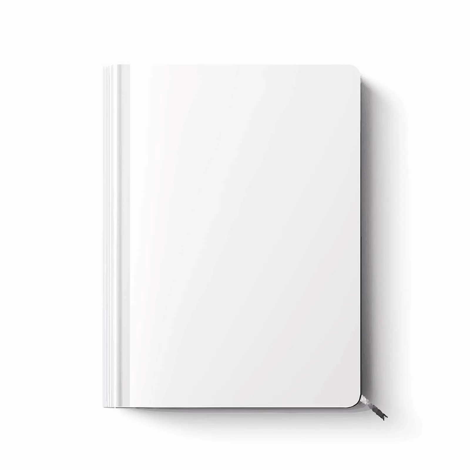 Isolated White Book Vector Illustration — free download from Dotvec