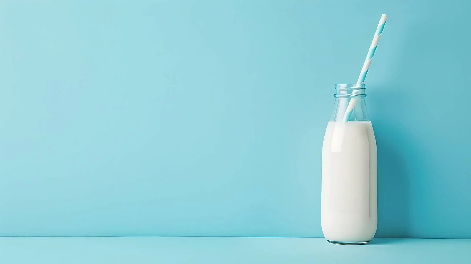 Modern White Bottle on Blue Background — free download from Dotvec