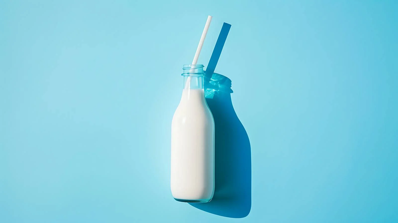 Hydration Bottle on Blue Background — free download from Dotvec