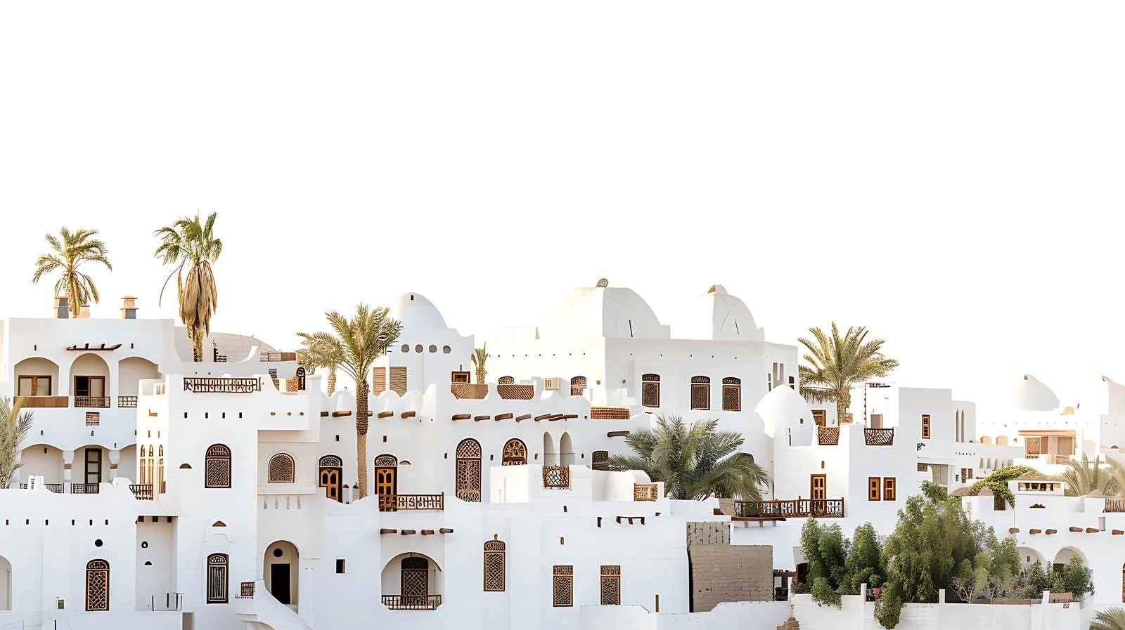 Egyptian White Buildings and Recreation Area — free download from Dotvec