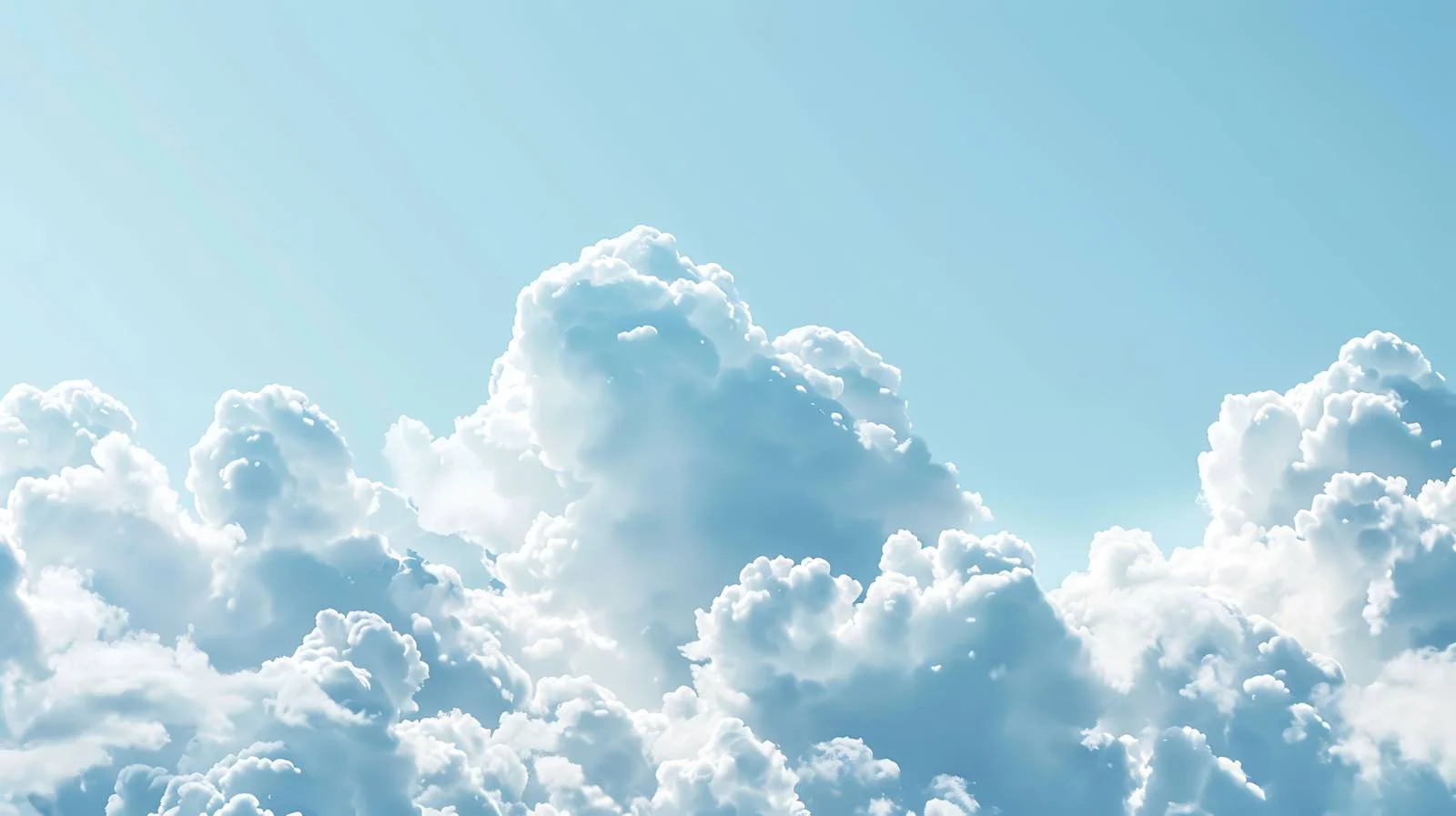Vibrant Blue Sky with White Clouds — free download from Dotvec