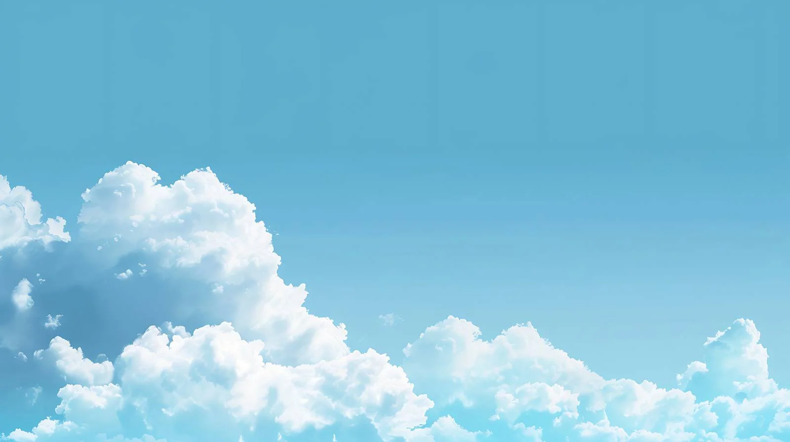 Serenity of White Clouds in Blue Sky — free download from Dotvec
