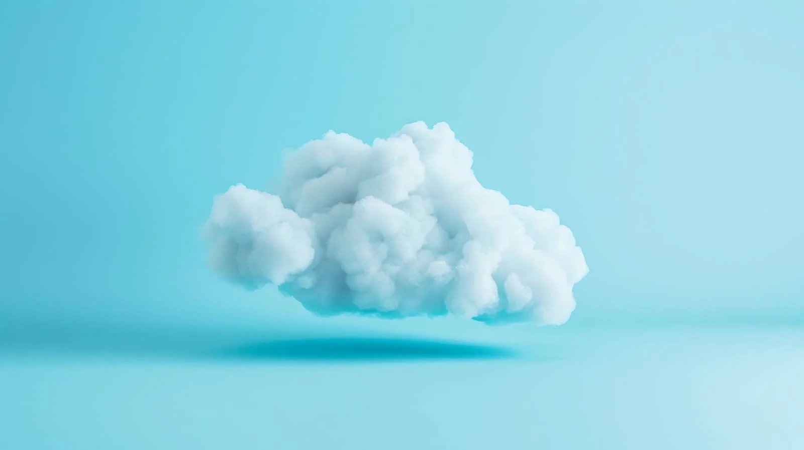 Serene Cotton Cloud on Blue Sky — free download from Dotvec
