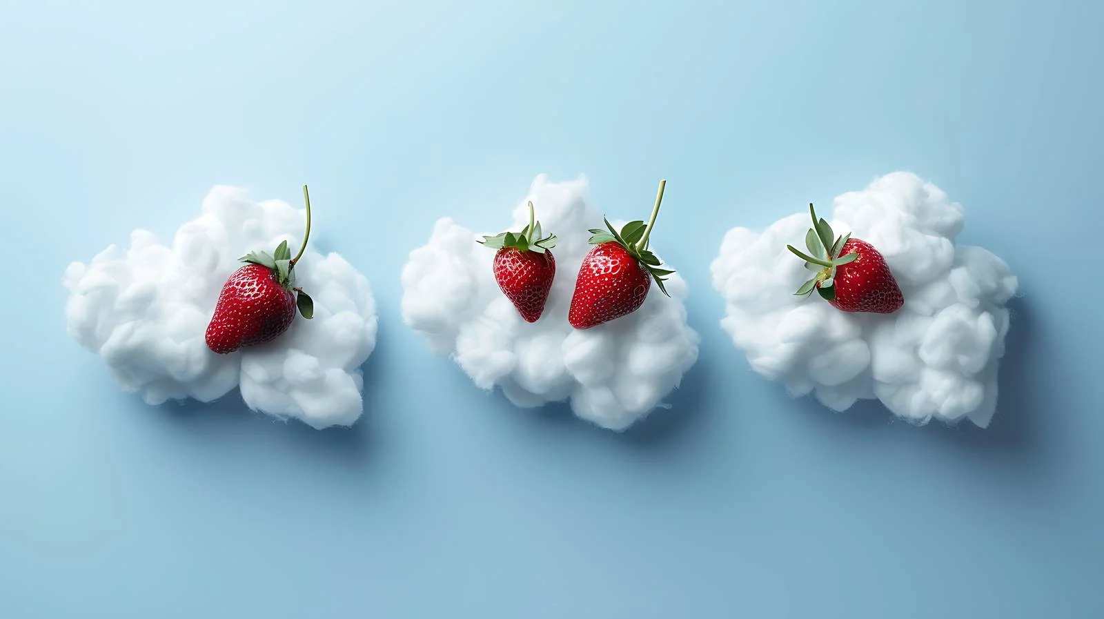 Strawberry Cloudscape — free download from Dotvec