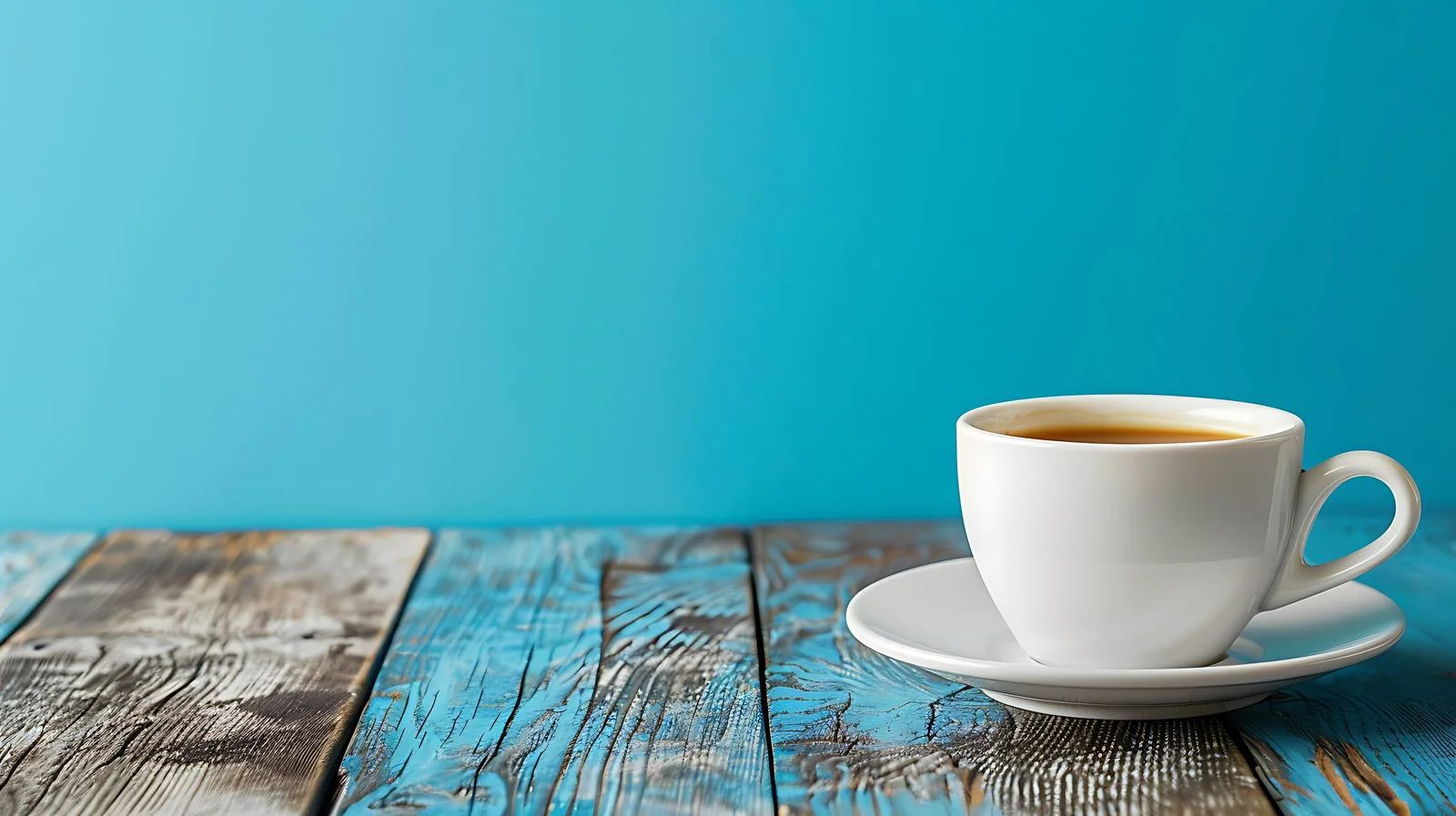 Elegant Coffee Cup on Blue Background — free download from Dotvec