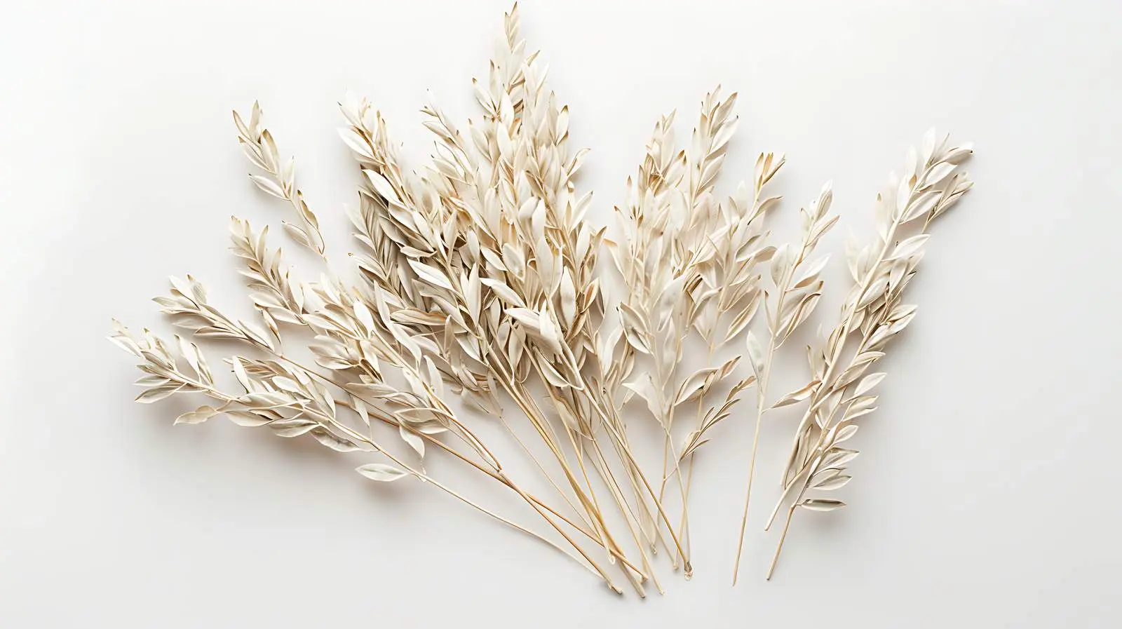 Dried Leaves Bouquet on White Background — free download from Dotvec