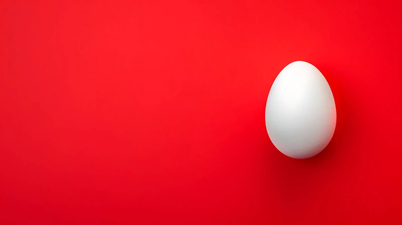 Elegant Egg on Red Background — free download from Dotvec