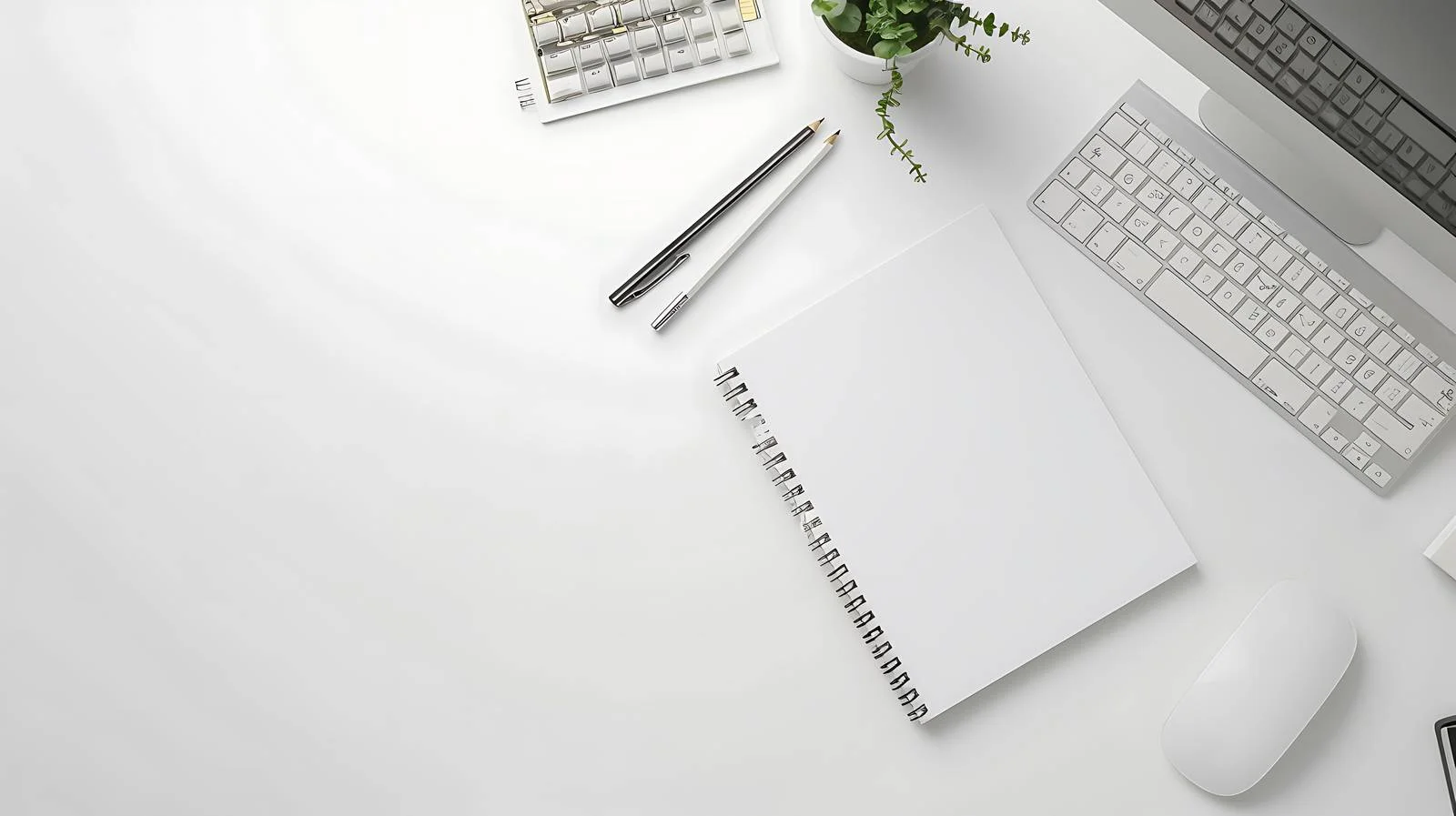 Professional Office Desk Setup — free download from Dotvec