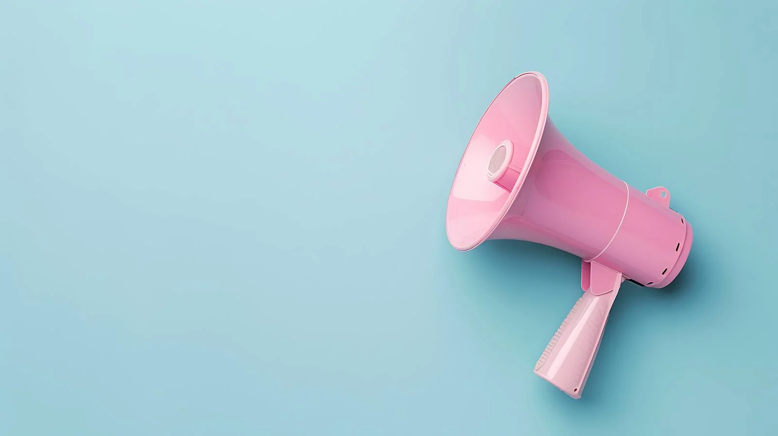 Elegant Megaphone Display — free download from Dotvec