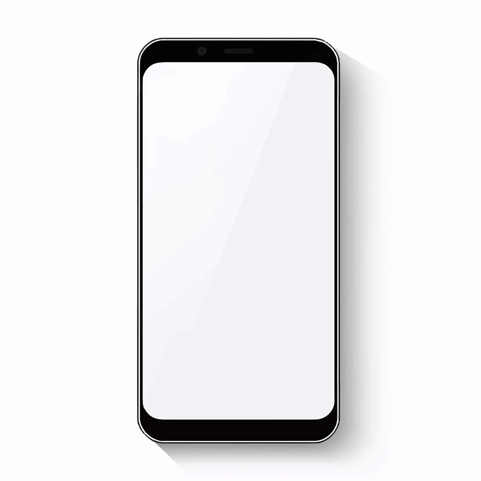 White Smartphone Vector Illustration for Education — free download from Dotvec