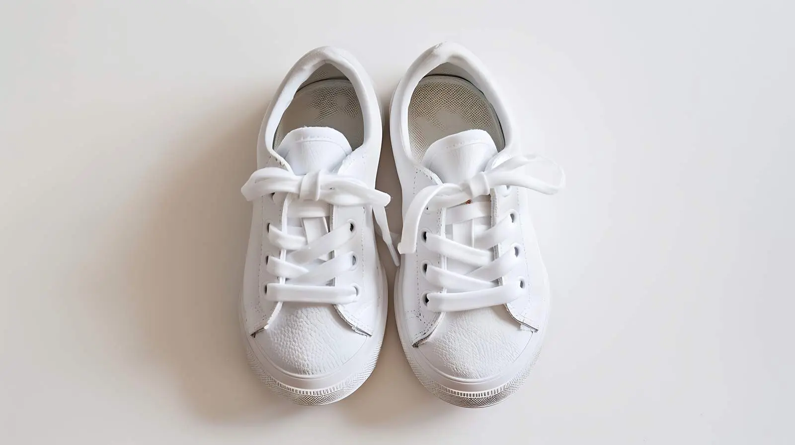 White Sneakers for Baby: Nordic Flat Lay Photo – free baby accessories image from Dotvec