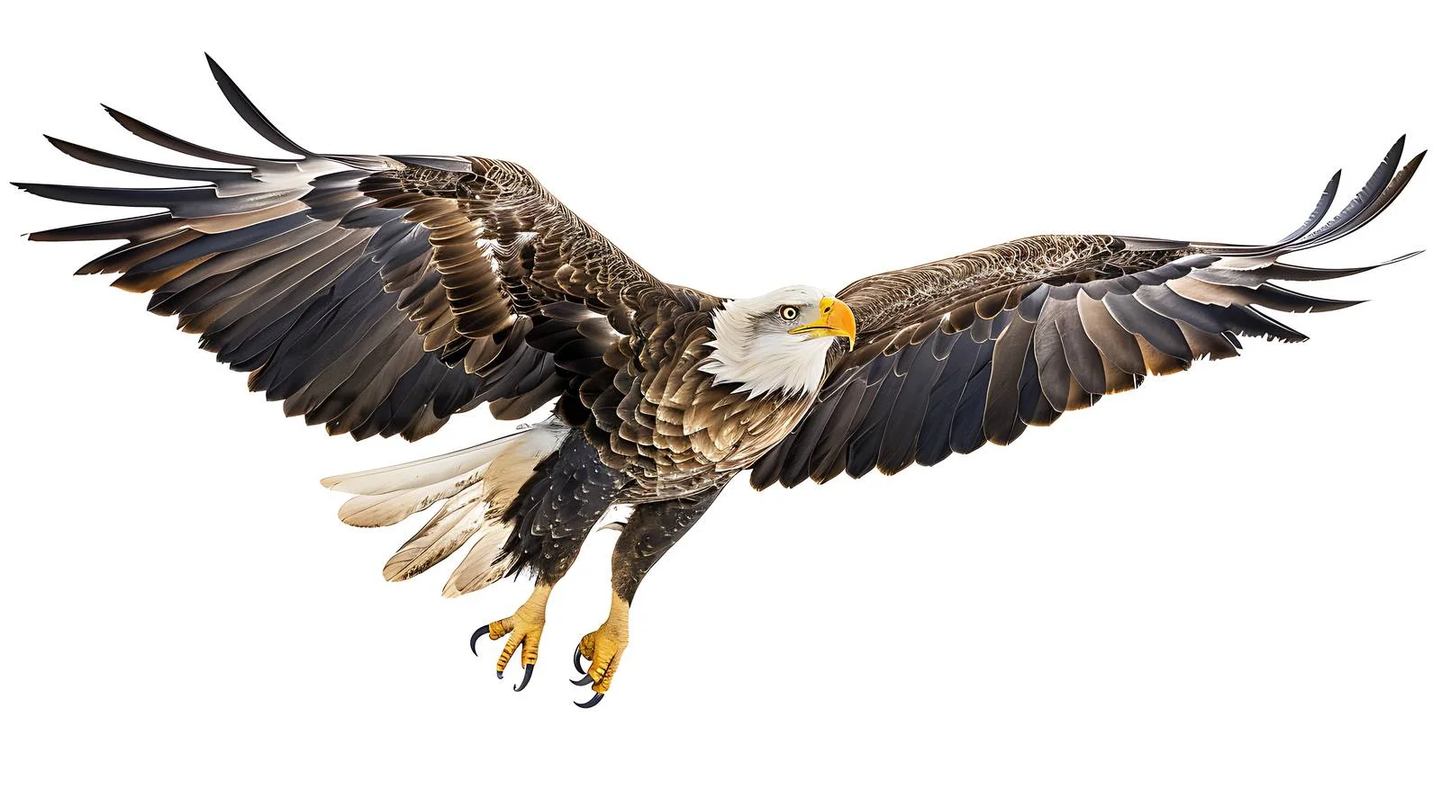 Majestic White Tailed Eagle Isolated — free download from Dotvec