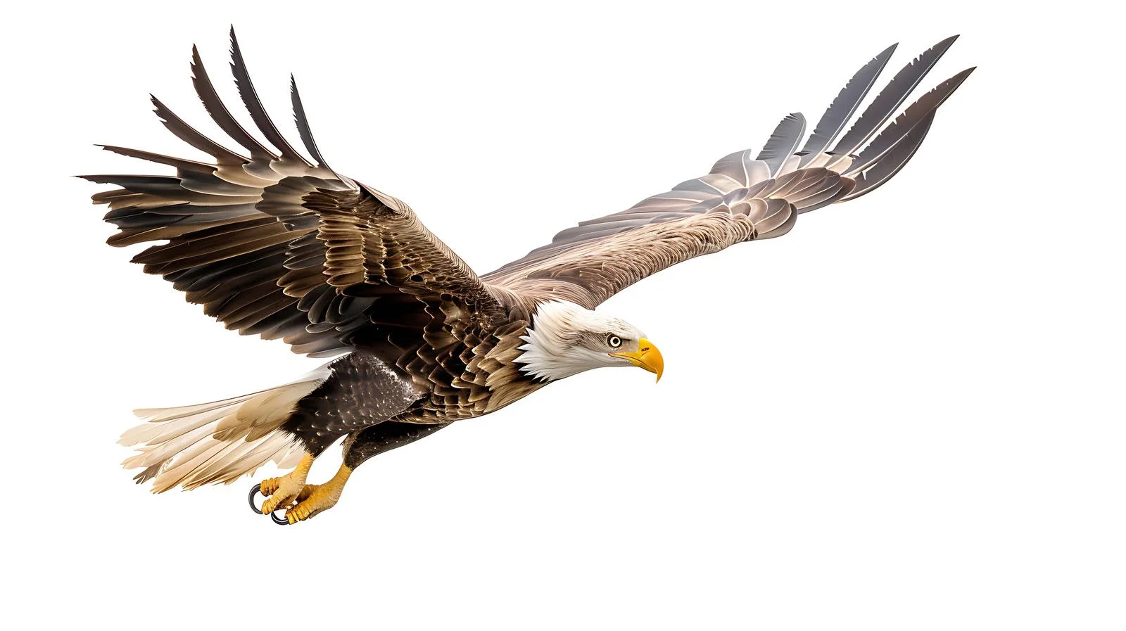Majestic White-Tailed Eagle Isolated Image — free download from Dotvec