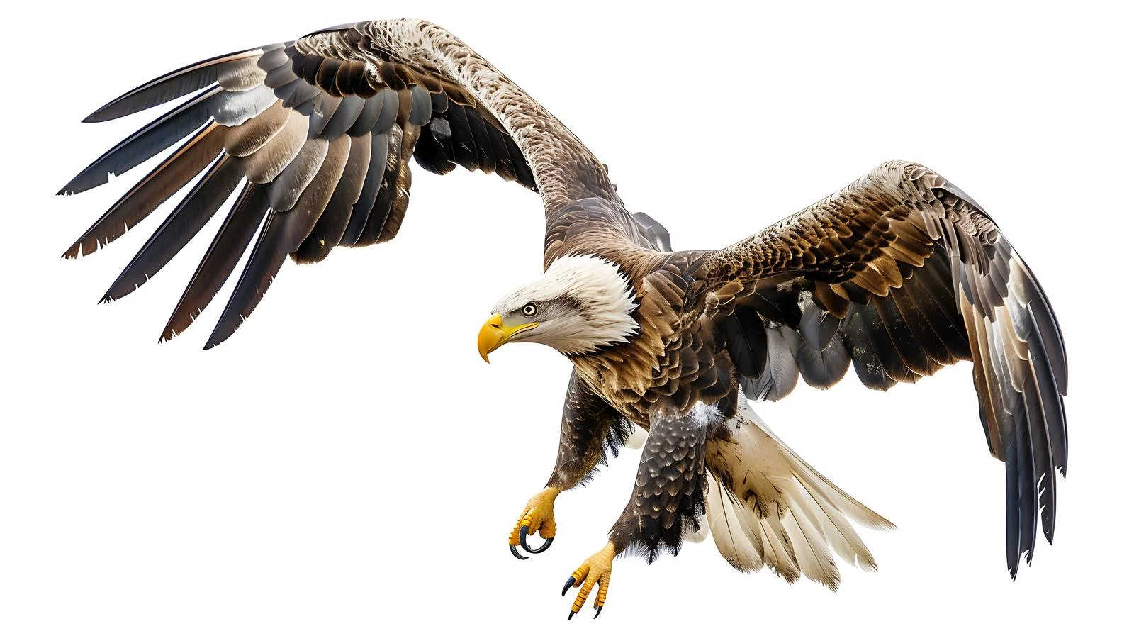 Majestic White-Tailed Eagle in Isolation — free download from Dotvec