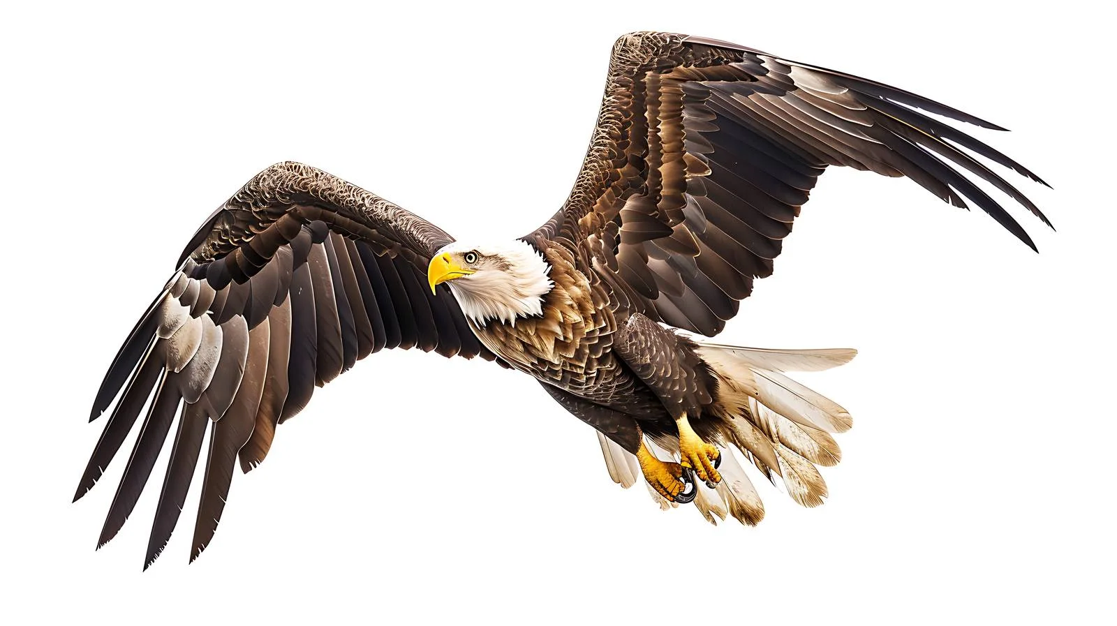 Majestic White-Tailed Eagle in Isolation — free download from Dotvec