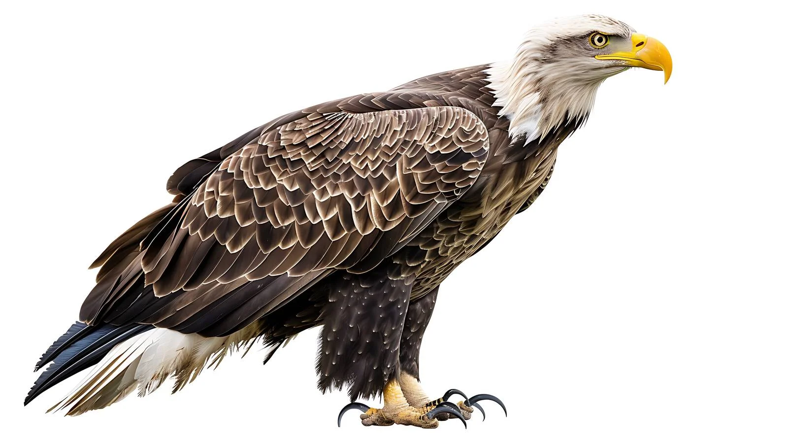 Majestic White-Tailed Eagle in Isolation — free download from Dotvec