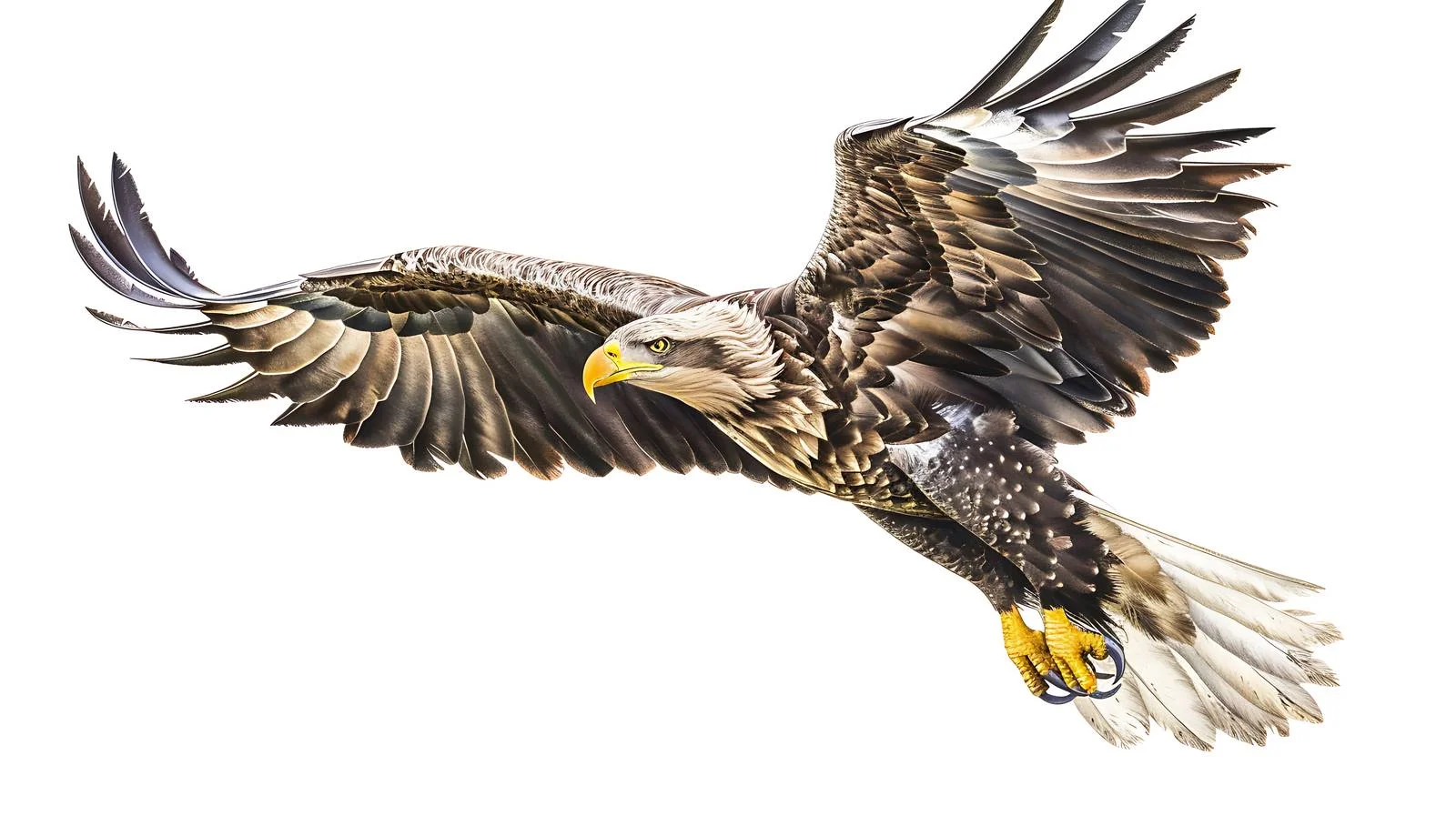 Detailed White-Tailed Eagle Sketch Illustration Isolated — free download from Dotvec