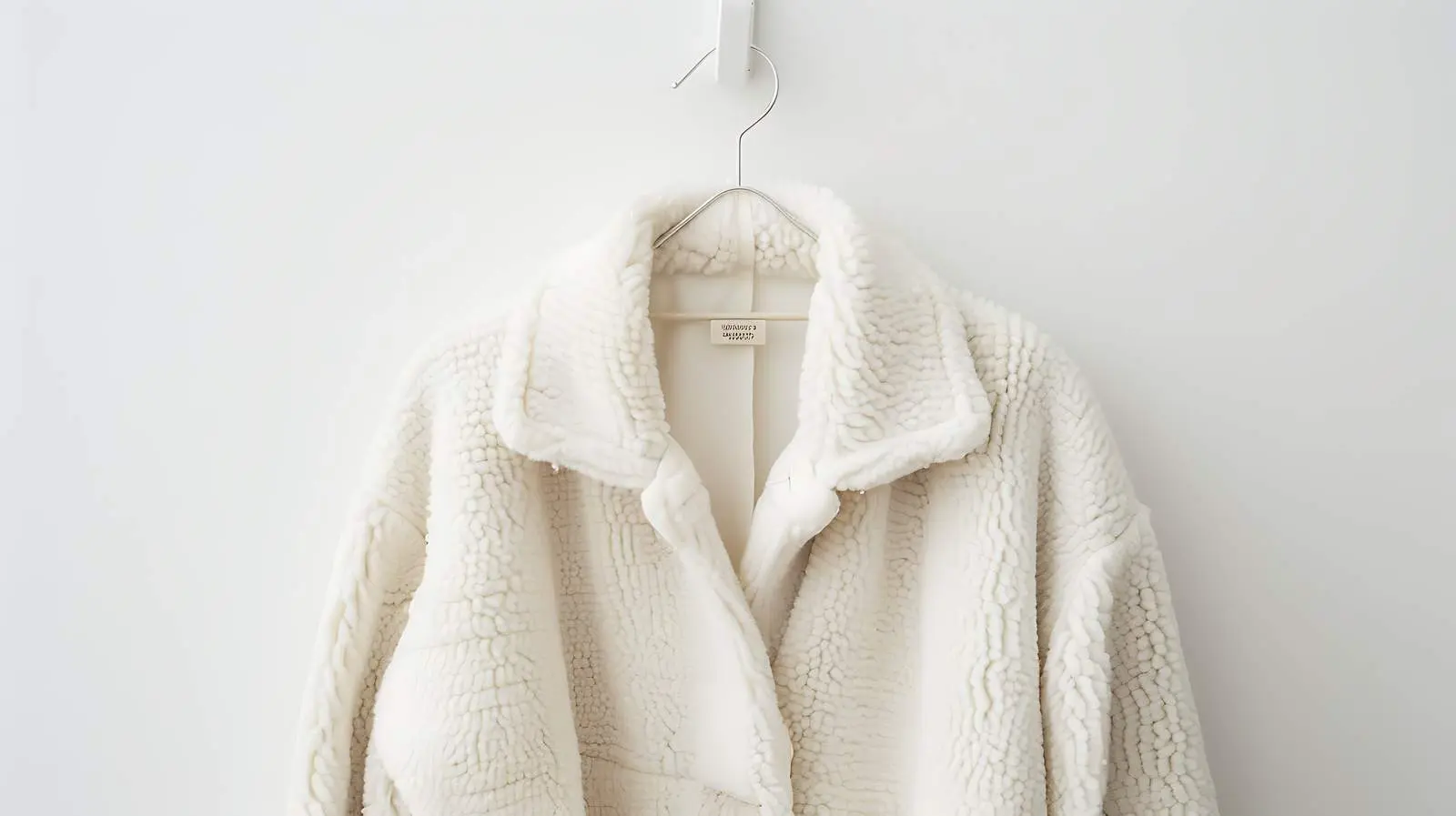Warm Woolen Autumn Jacket on Hanger – free sweat image from Dotvec