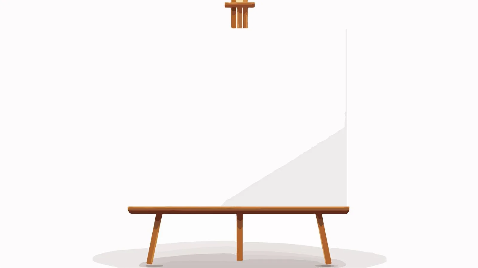 Premium White Blank Canvas for Artwork — free download from Dotvec