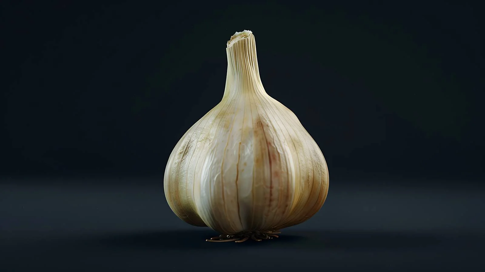 Garlic Bulb on Black Background — free download from Dotvec