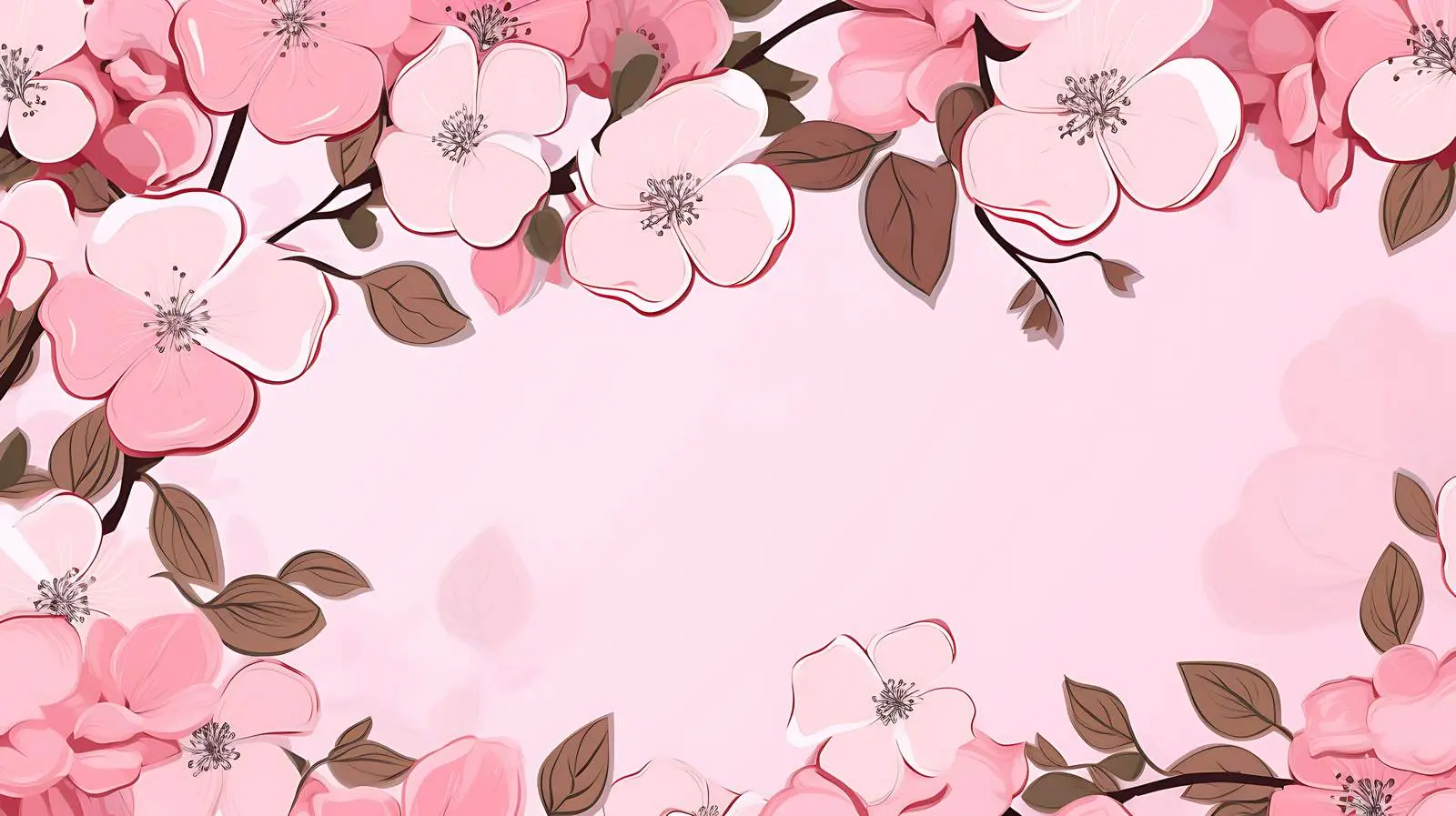 Elegant Wild Roses Illustration — free download from Dotvec