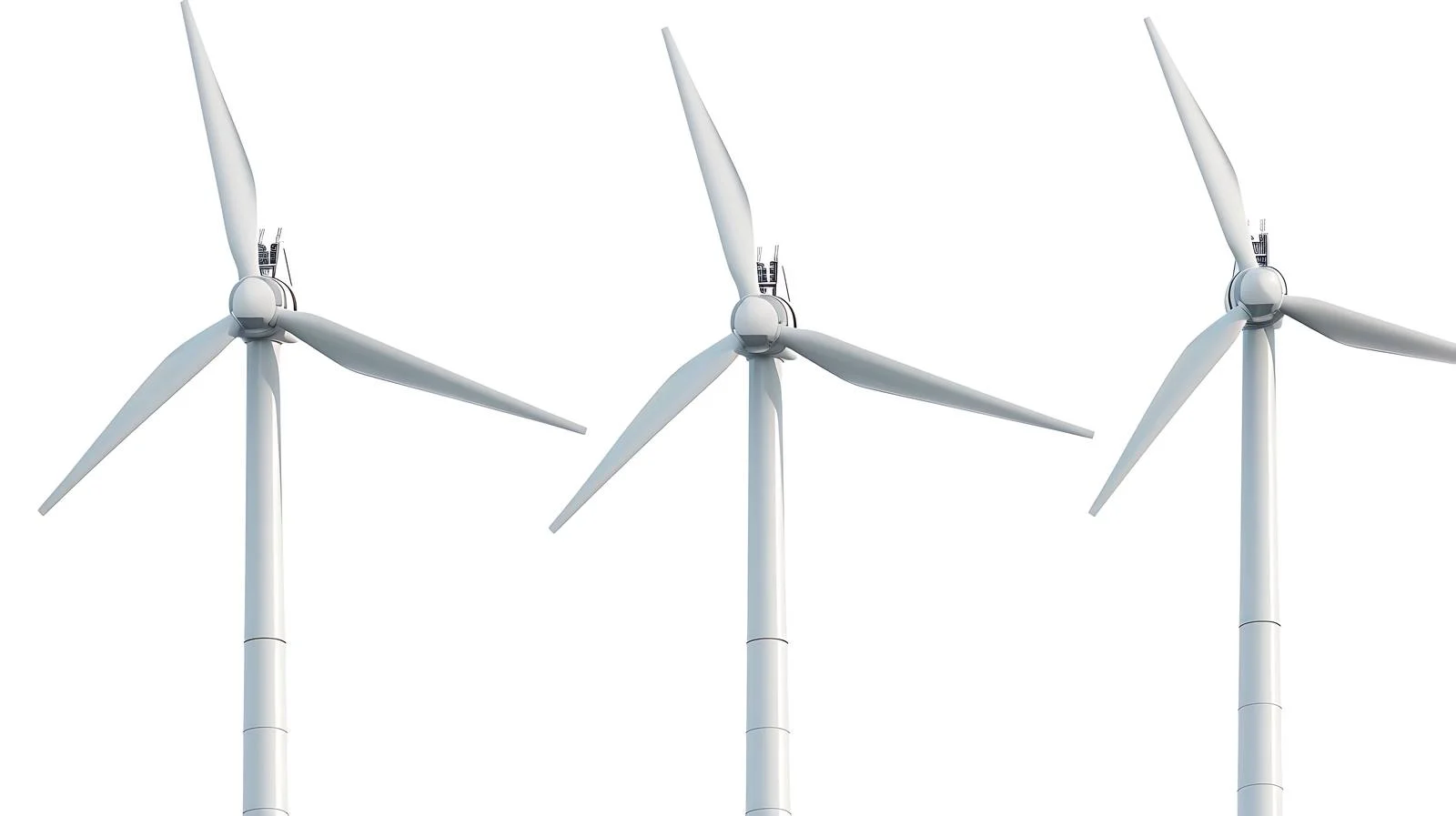 Sunny Day Wind Turbines Sky View — free download from Dotvec