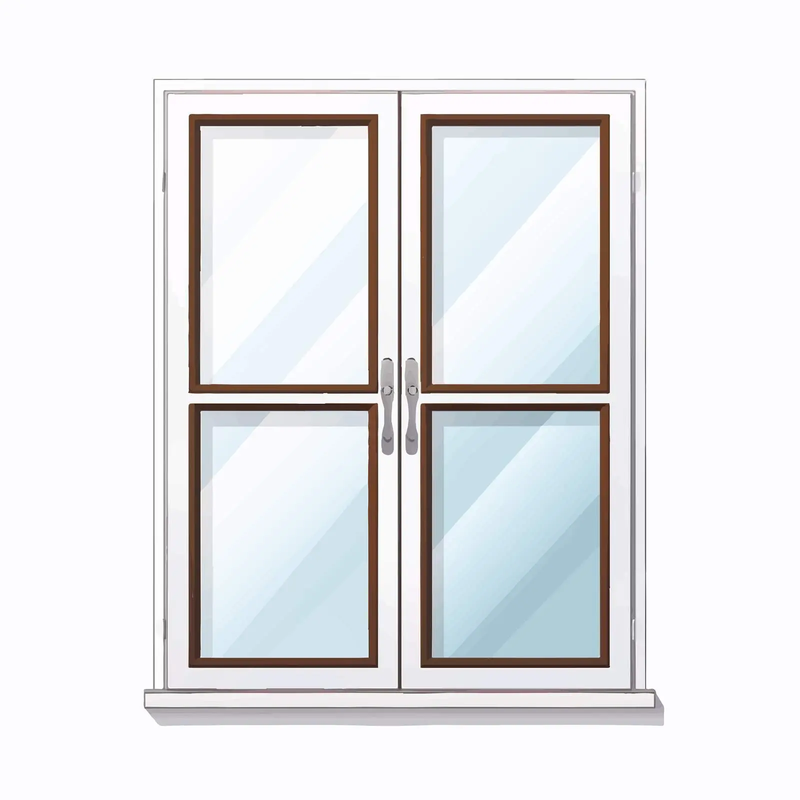 Isolated Window Vector Illustration on White Background — free download from Dotvec