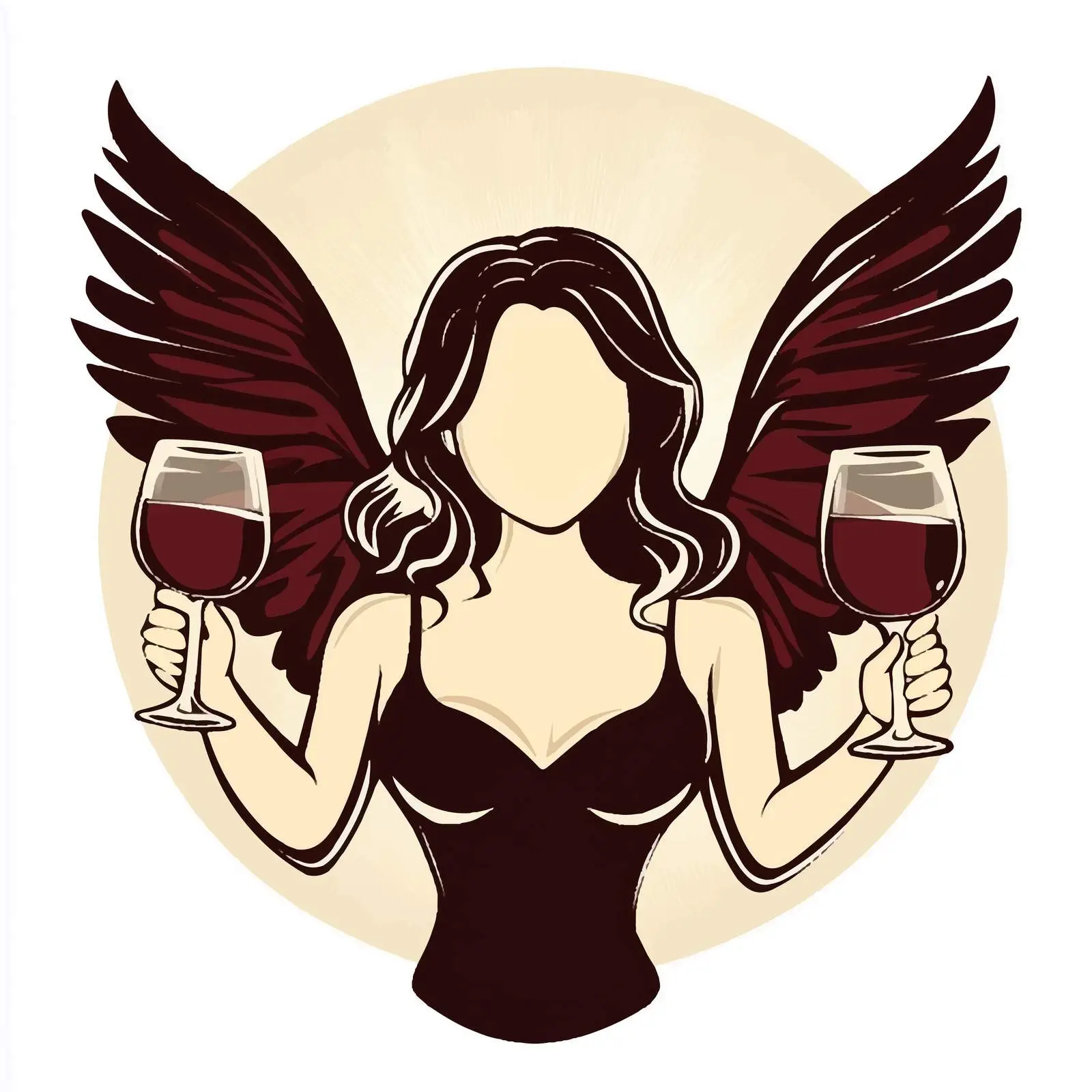 Celebratory Wine Day Cheers Vector Design — free download from Dotvec