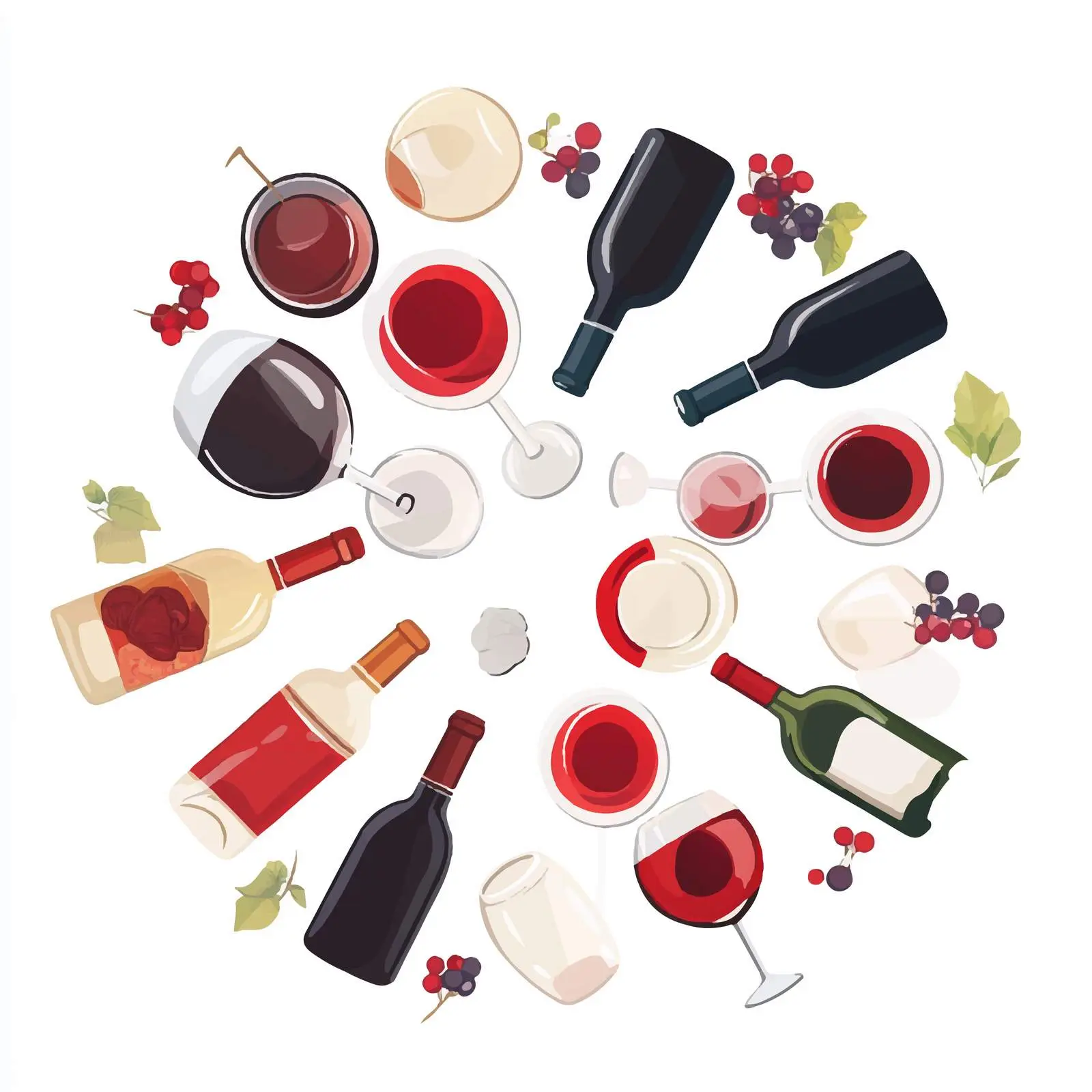 Wine Day Celebration Event Design — free download from Dotvec