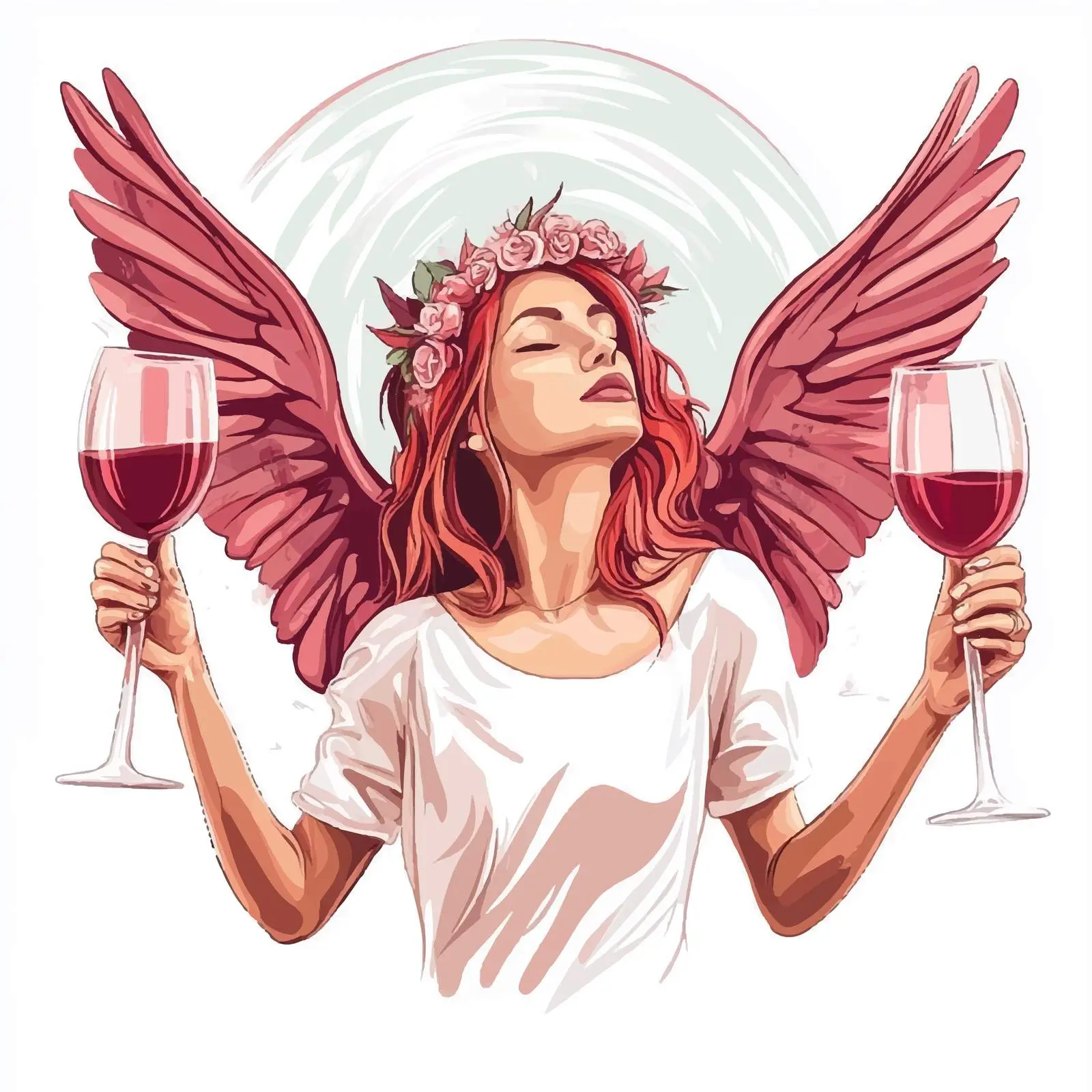 Wine Day Reminder Illustration — free download from Dotvec