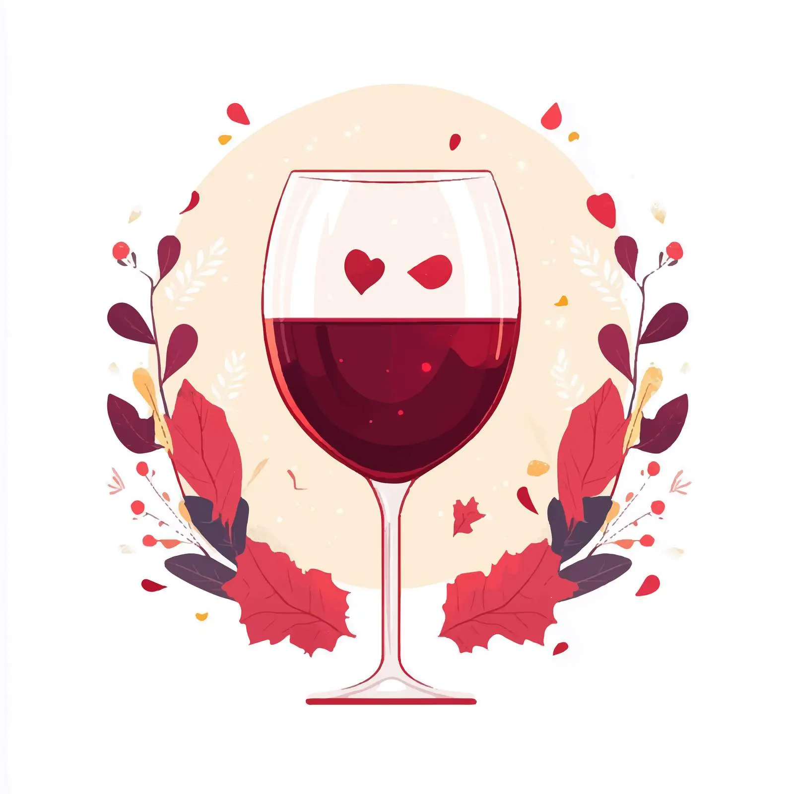 Wine Day Reminder Vector Illustration — free download from Dotvec