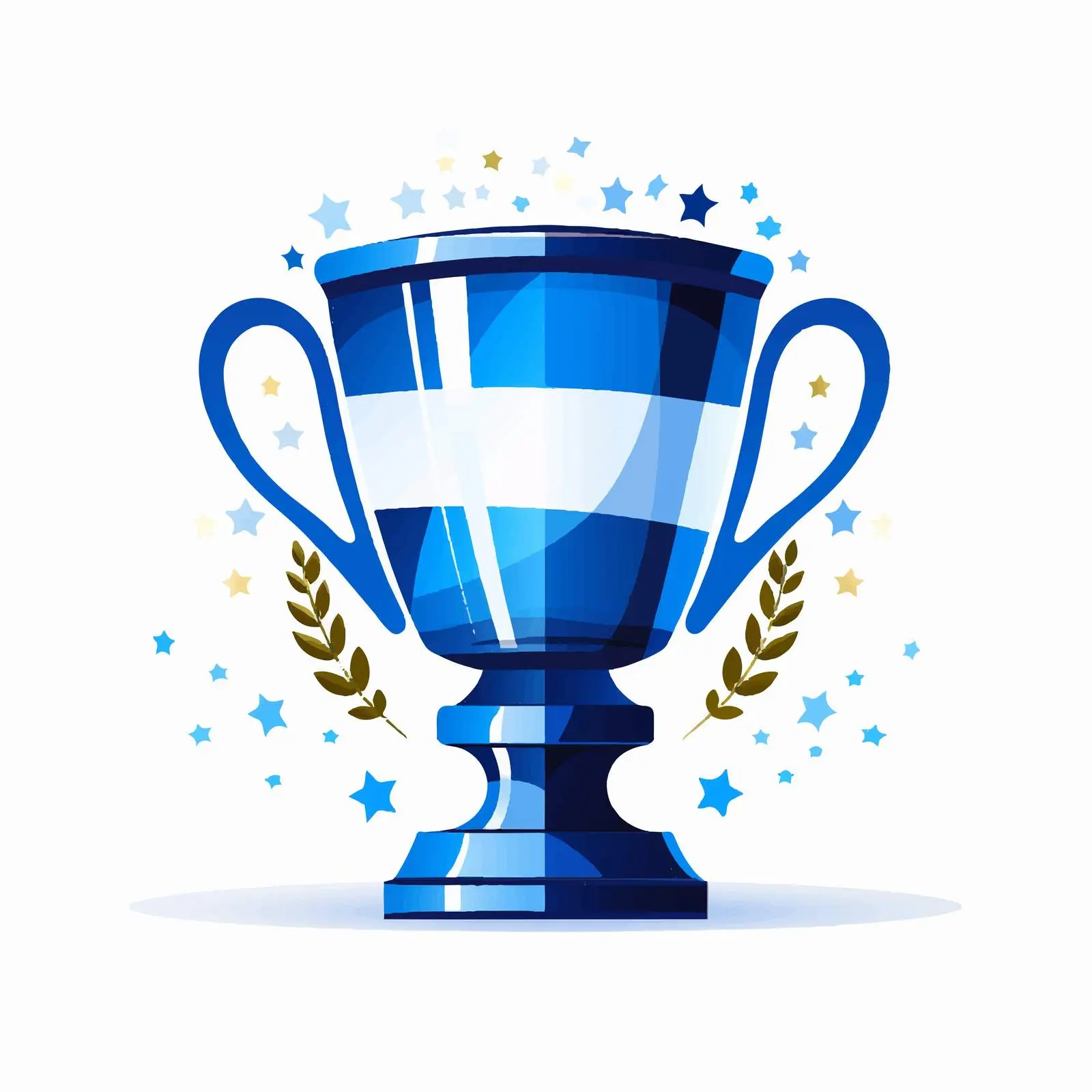 El Salvador National Flag Cup Silhouette Vector — free download from Dotvec