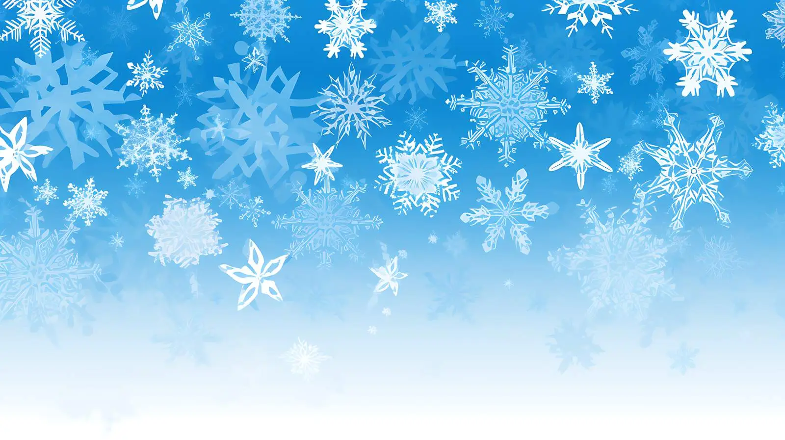 Blue Snowflakes Winter Holiday Background — free download from Dotvec