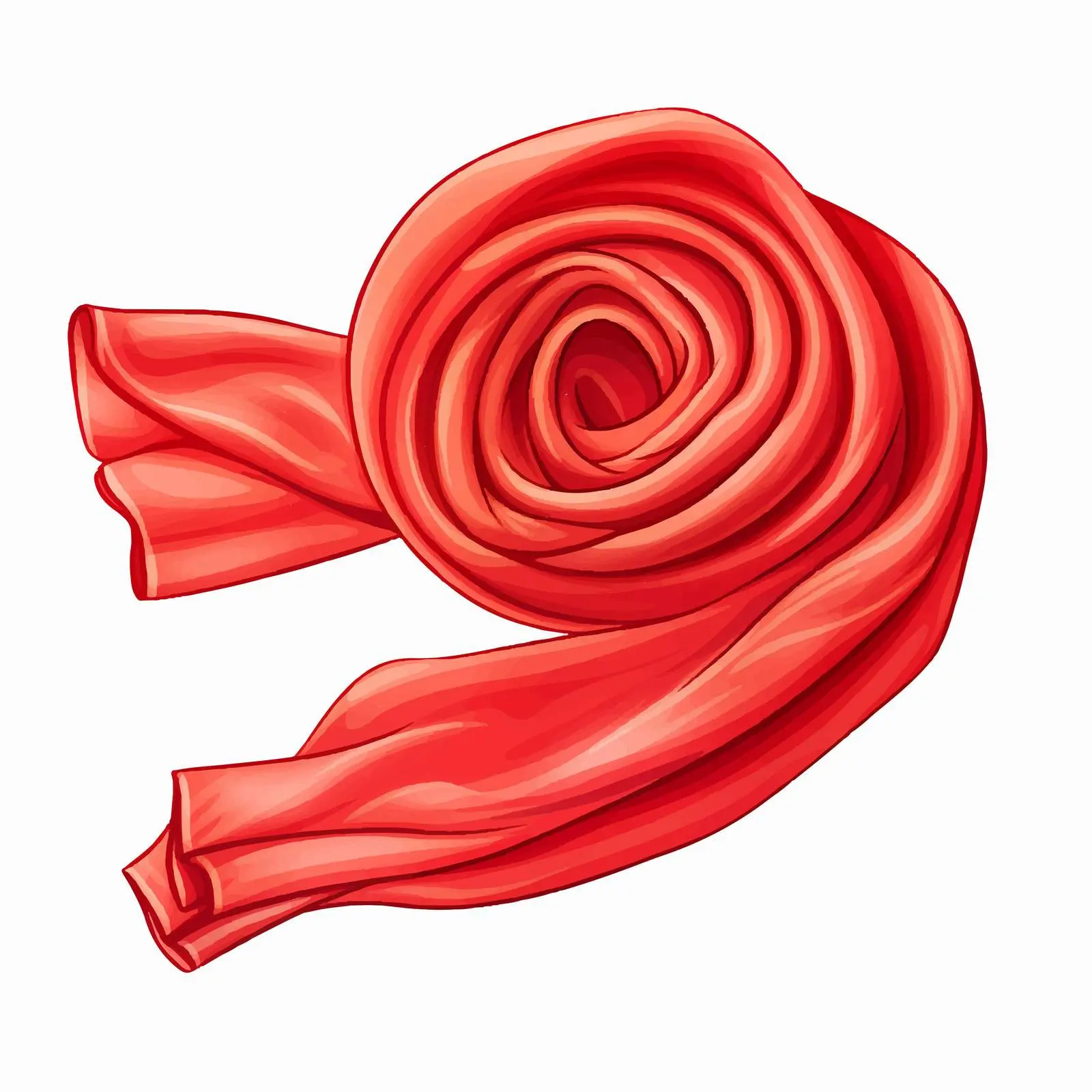 Line Vector Wiping Cloth Illustration on White Background — free download from Dotvec