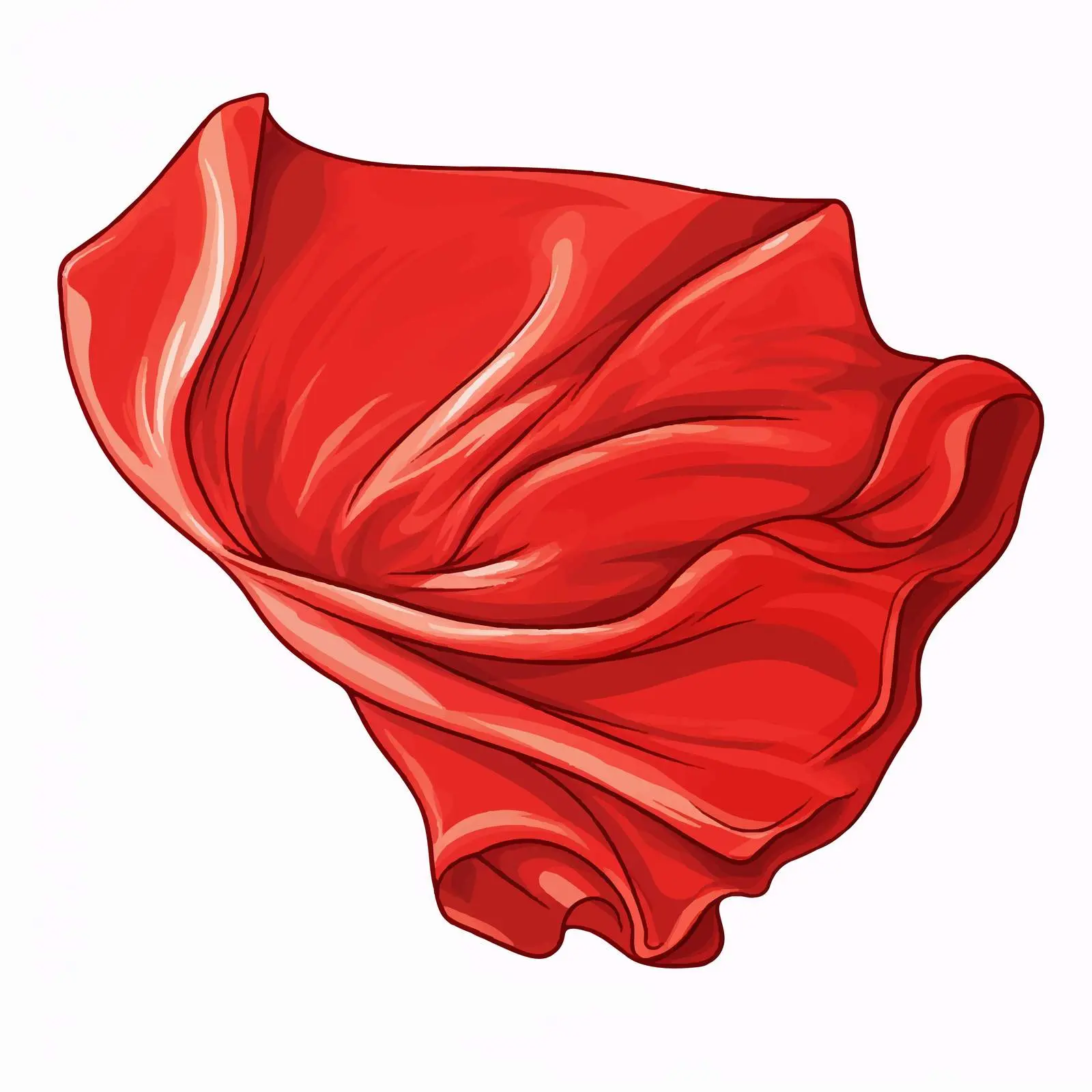 Wiping Cloth Vector Illustration on White Background — free download from Dotvec