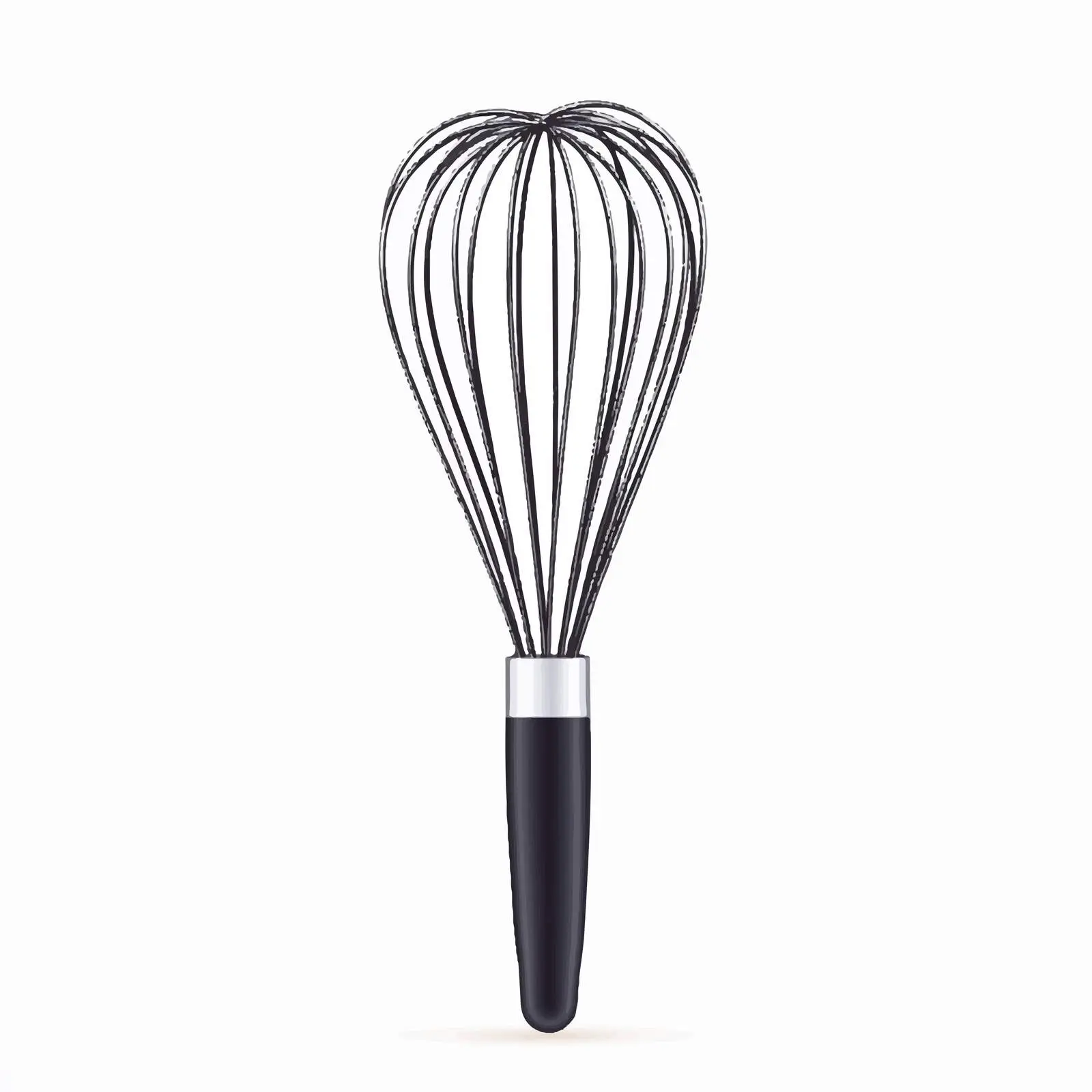 Flat Vector Design of Wire Whisk — free download from Dotvec