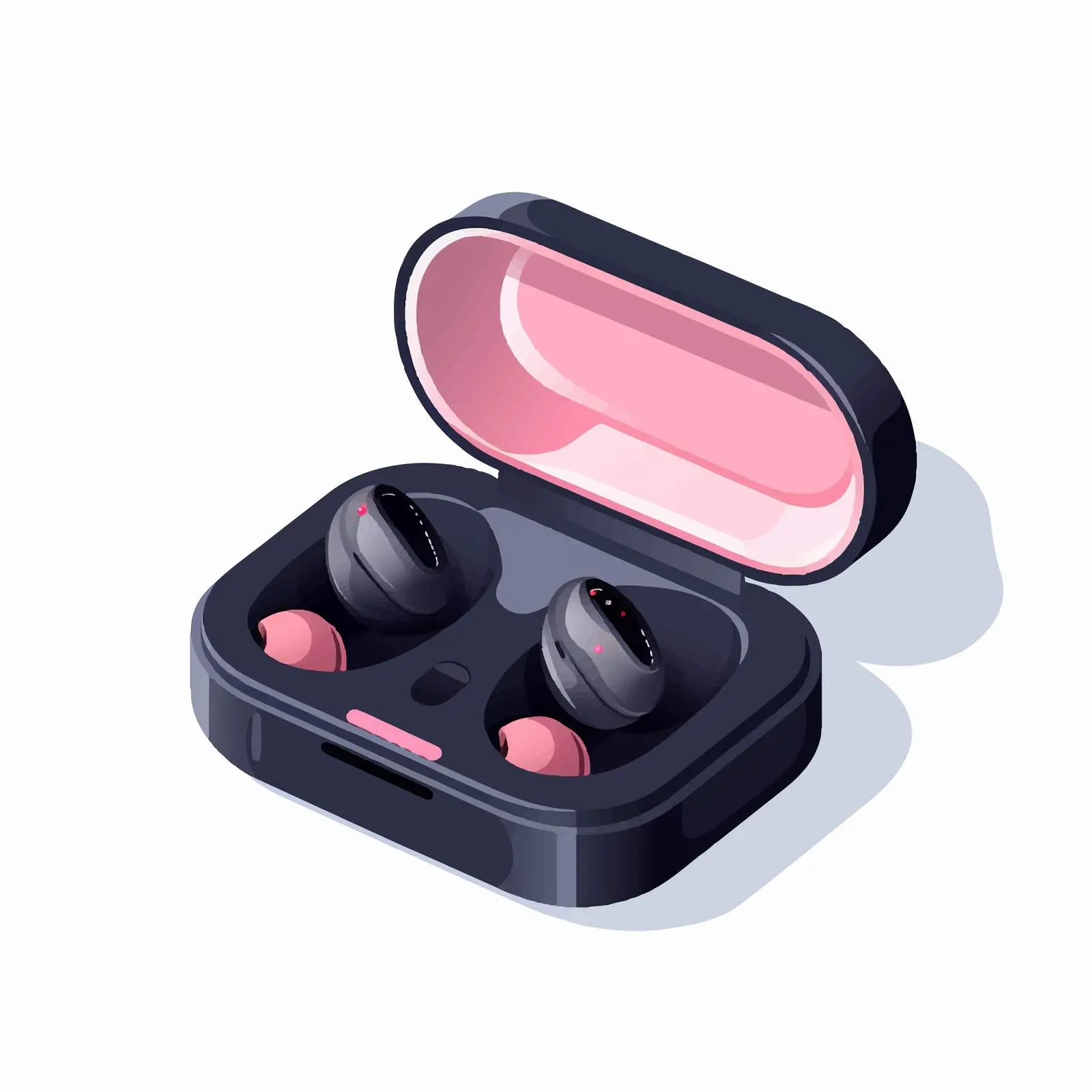 Wireless Earbuds and Charging Case — free download from Dotvec