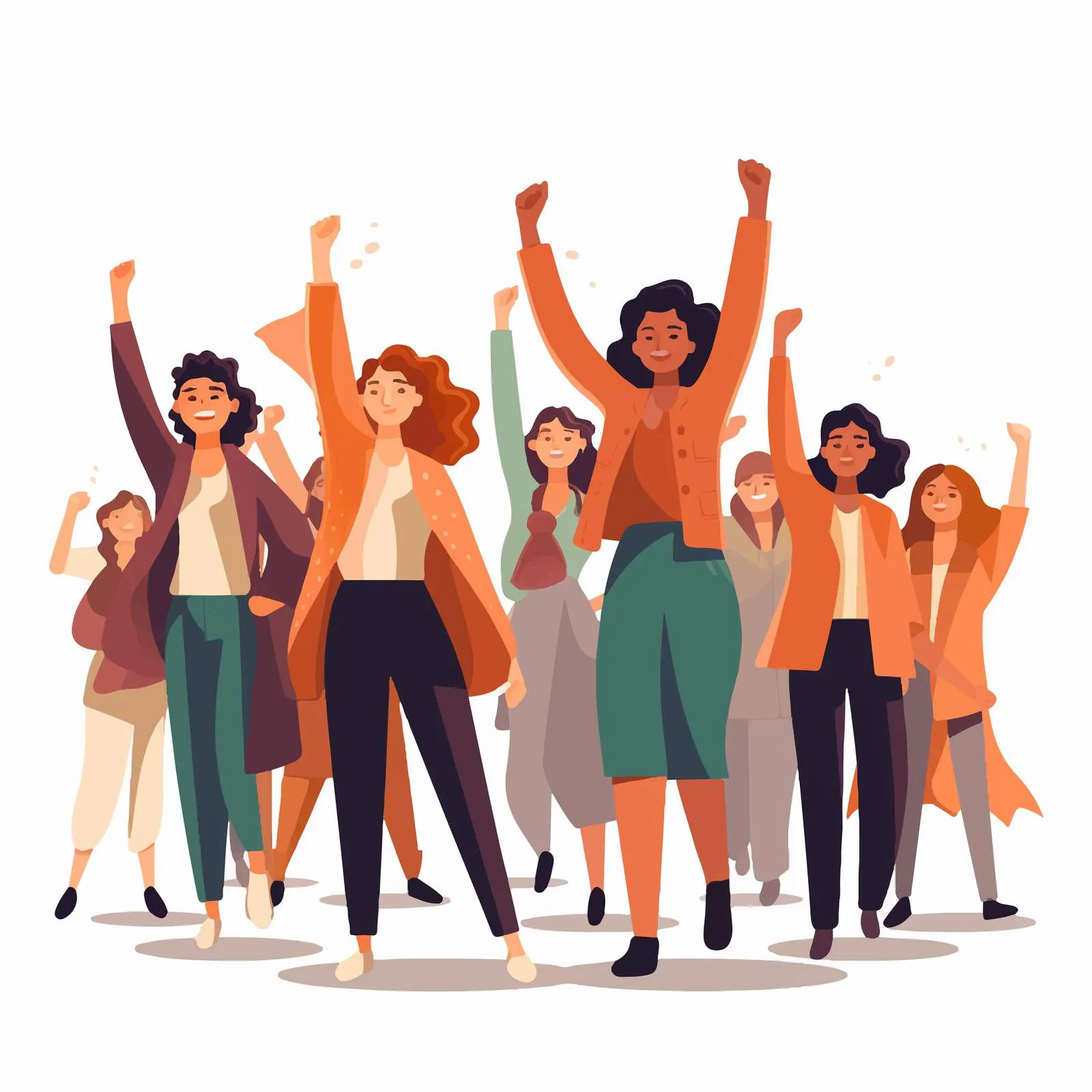 Women Activists Protesting for Equality and Rights – free empowered image from Dotvec