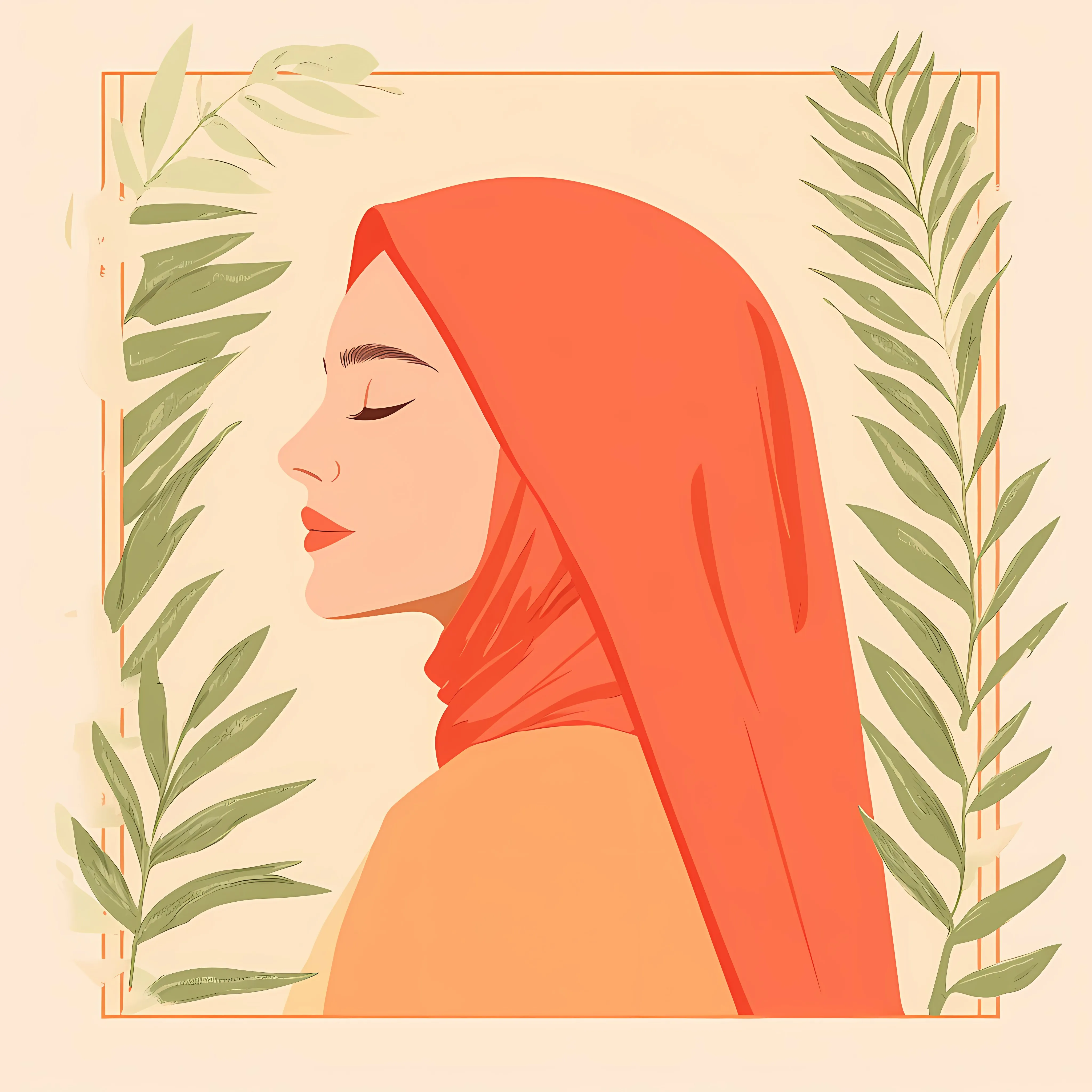 Woman in Muslim Culture Flat Vector Illustration — free download from Dotvec
