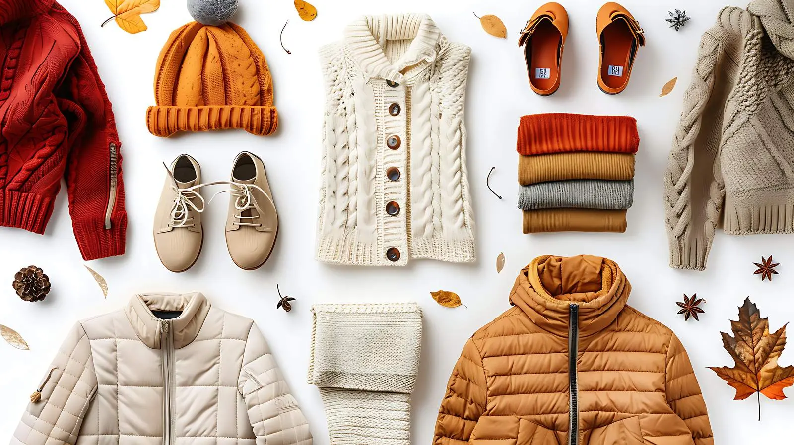 Autumn and Winter Women's Clothing Flat Lay – free sweat image from Dotvec