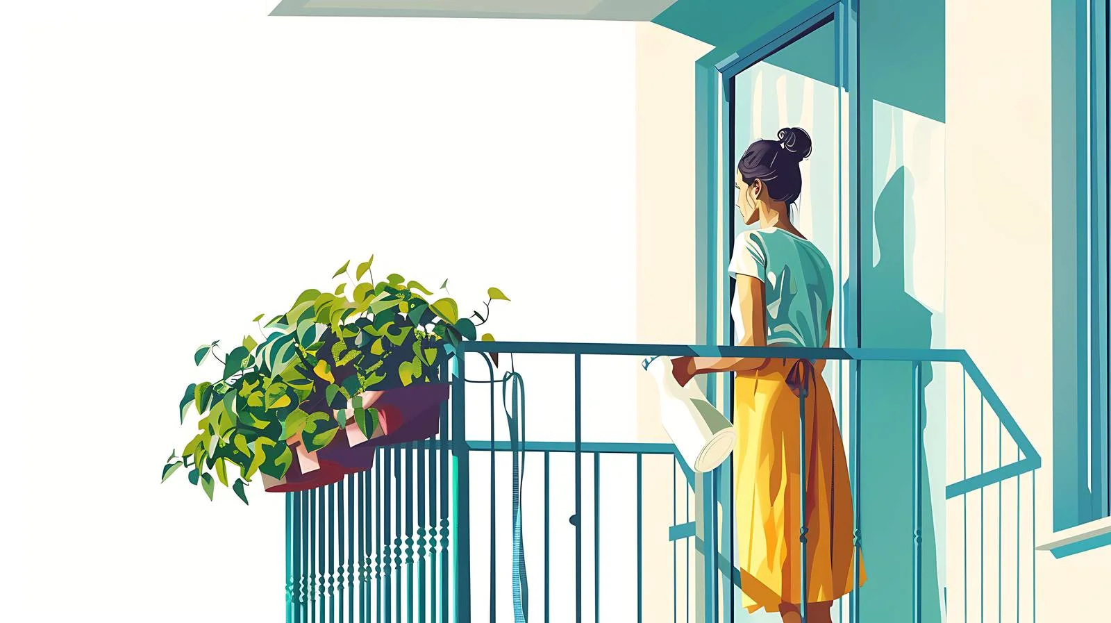 Balcony Window Cleaning Demonstration — free download from Dotvec