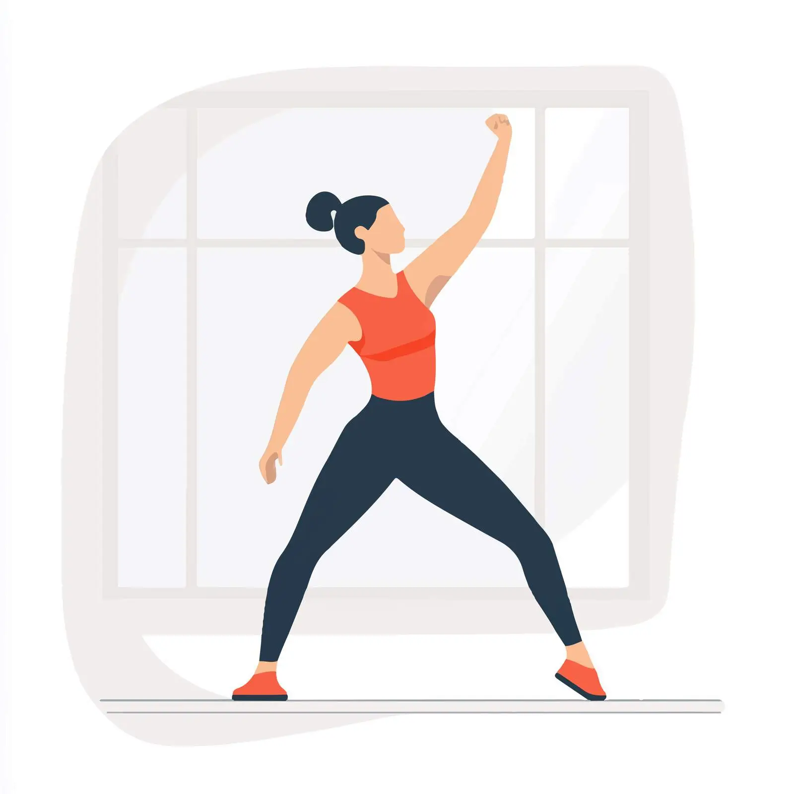 Woman Performing Bodyweight Calf Raises Exercise – free calf image from Dotvec
