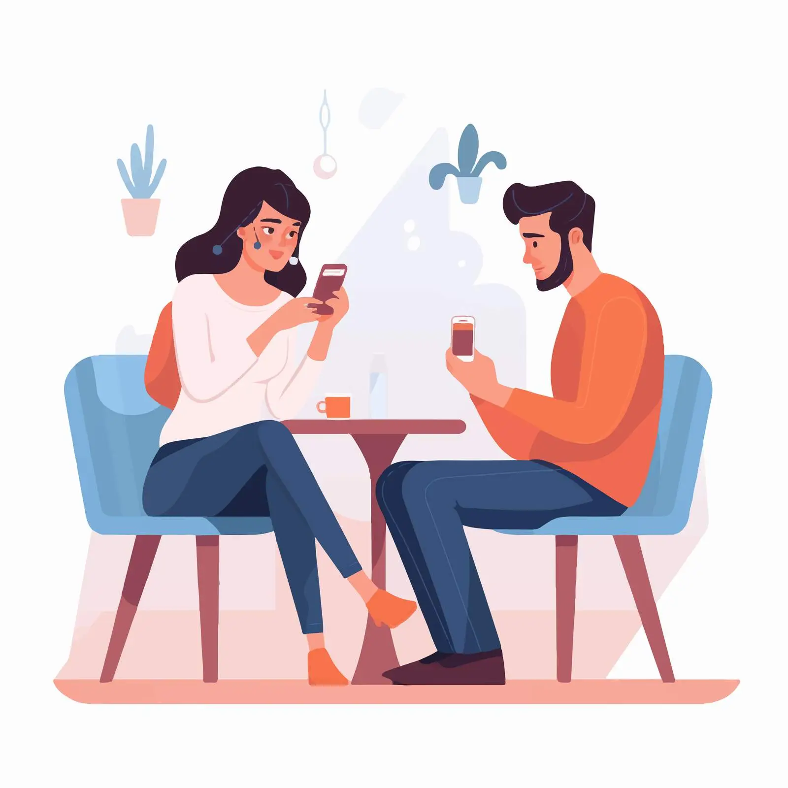 Woman Enjoying Cocktail and Chatting on Phone — free download from Dotvec