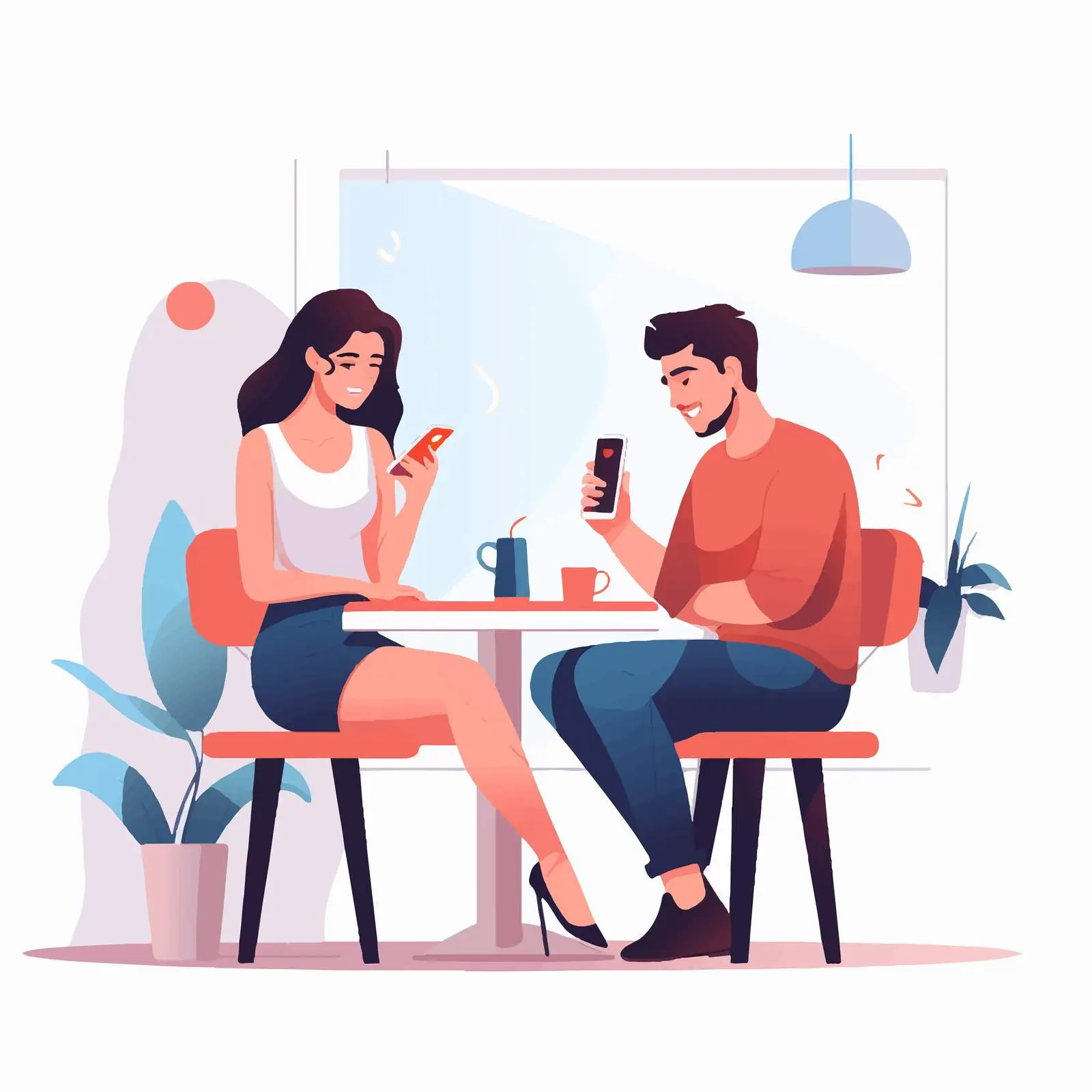 Woman Enjoying Cocktail and Phone Call at Bar — free download from Dotvec