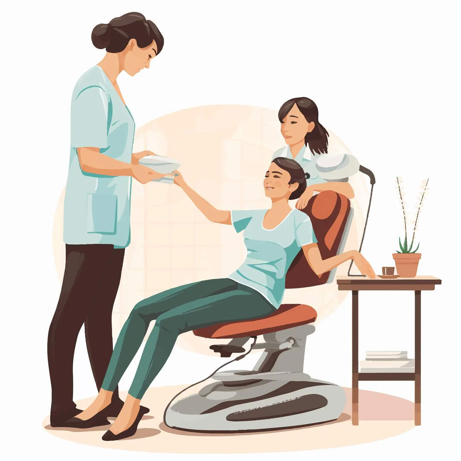 Woman Enjoying Back Massage at Spa — free download from Dotvec