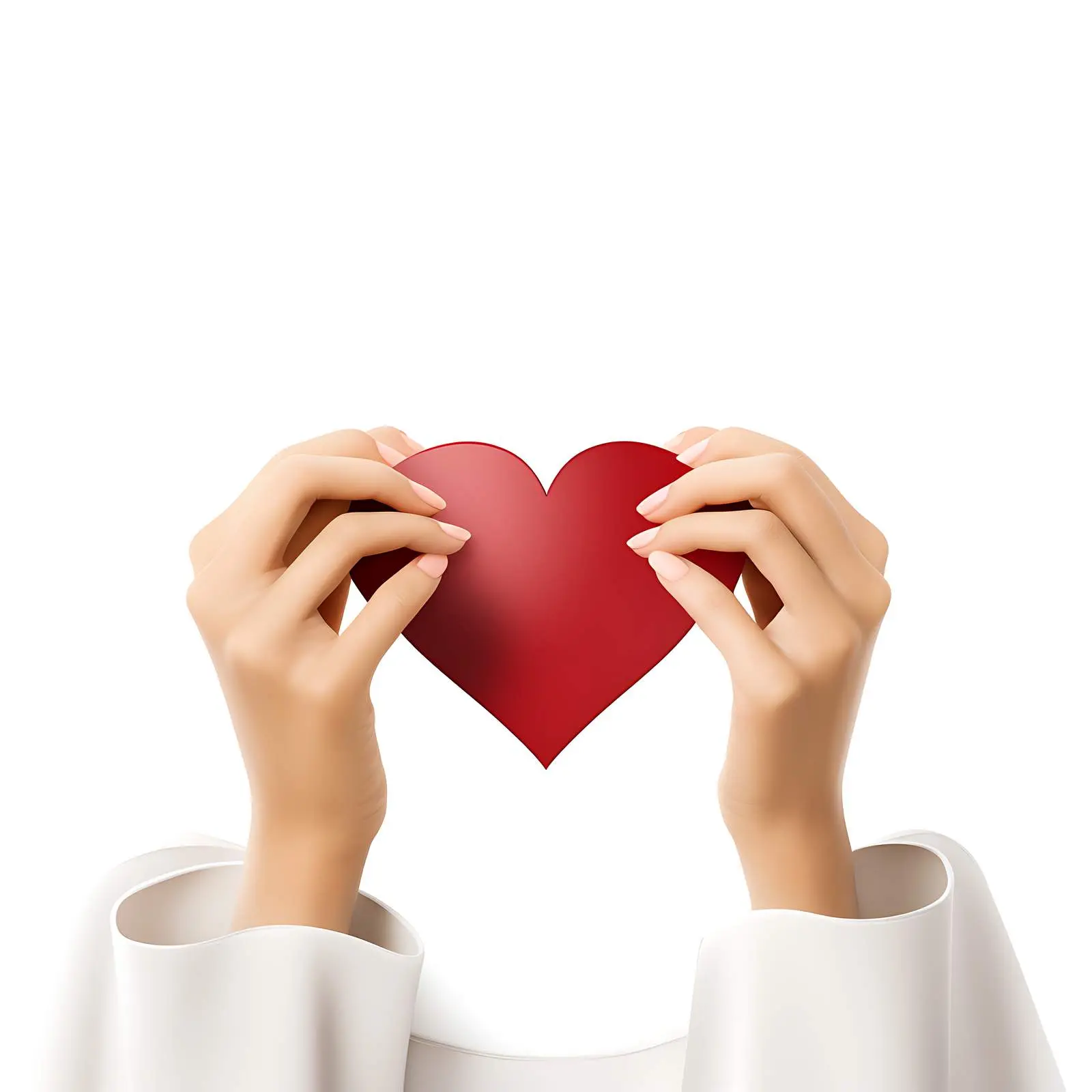 Hands Holding Heart Puzzle Pieces – free psycho image from Dotvec