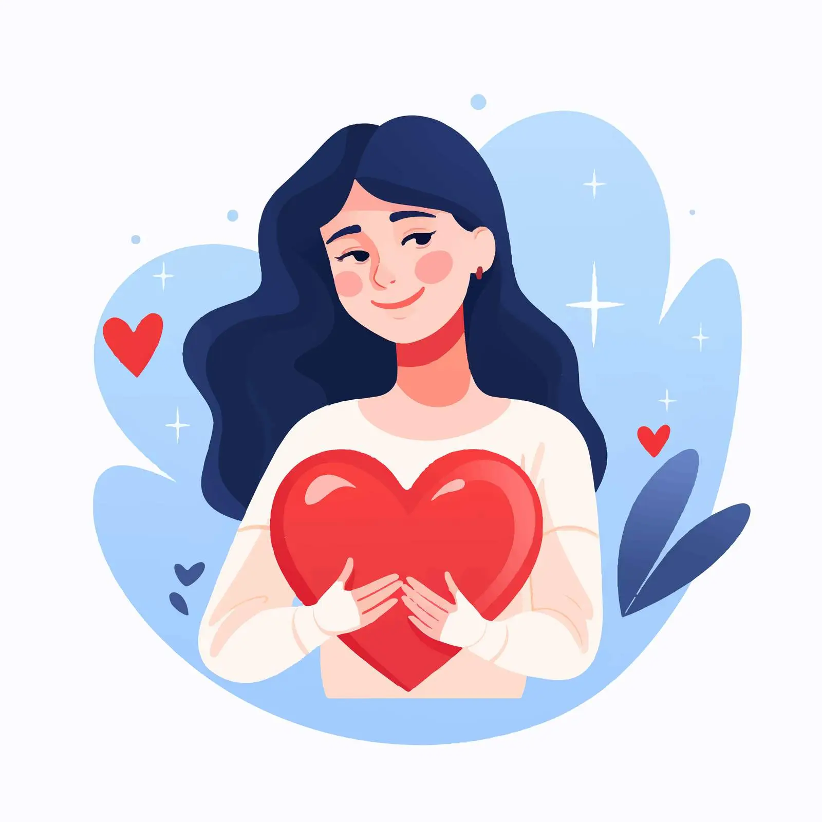 Valentine's Heart: Volunteering for Charity – free love icon image from Dotvec