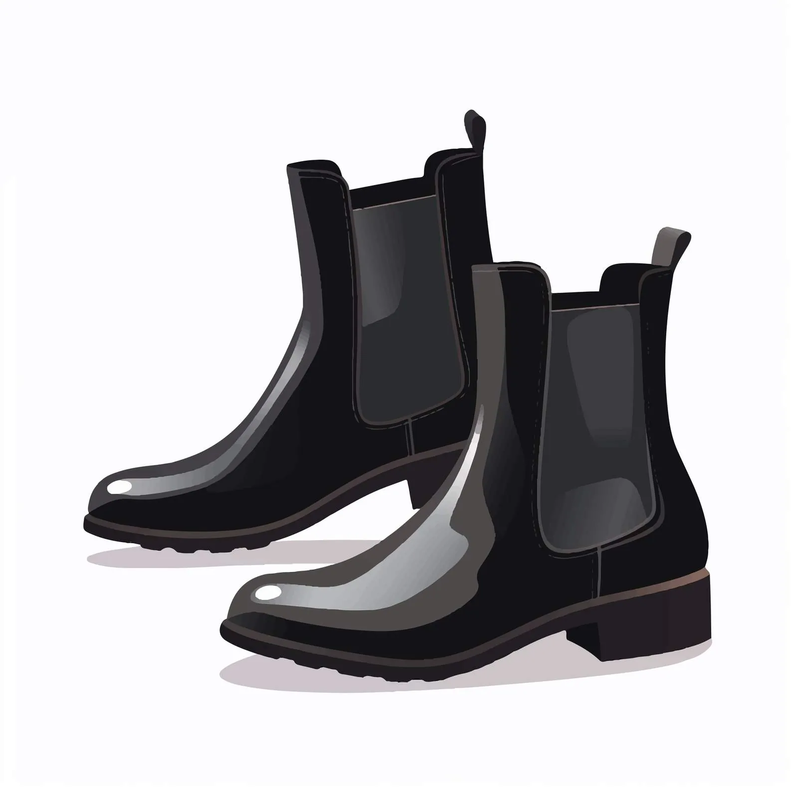 Trendy Chelsea Boots on Female Legs — free download from Dotvec