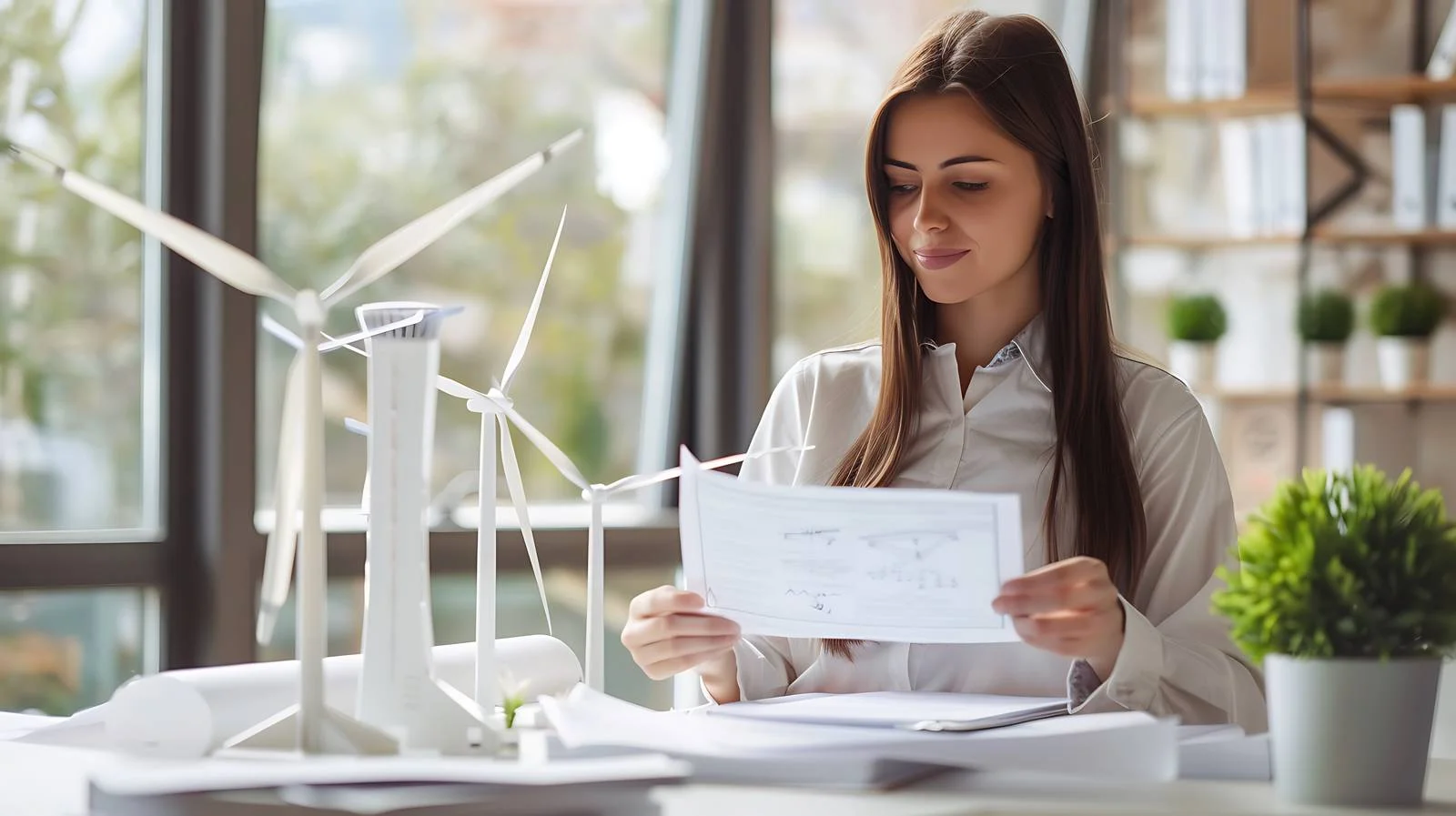 Sustainable Office Message — free download from Dotvec